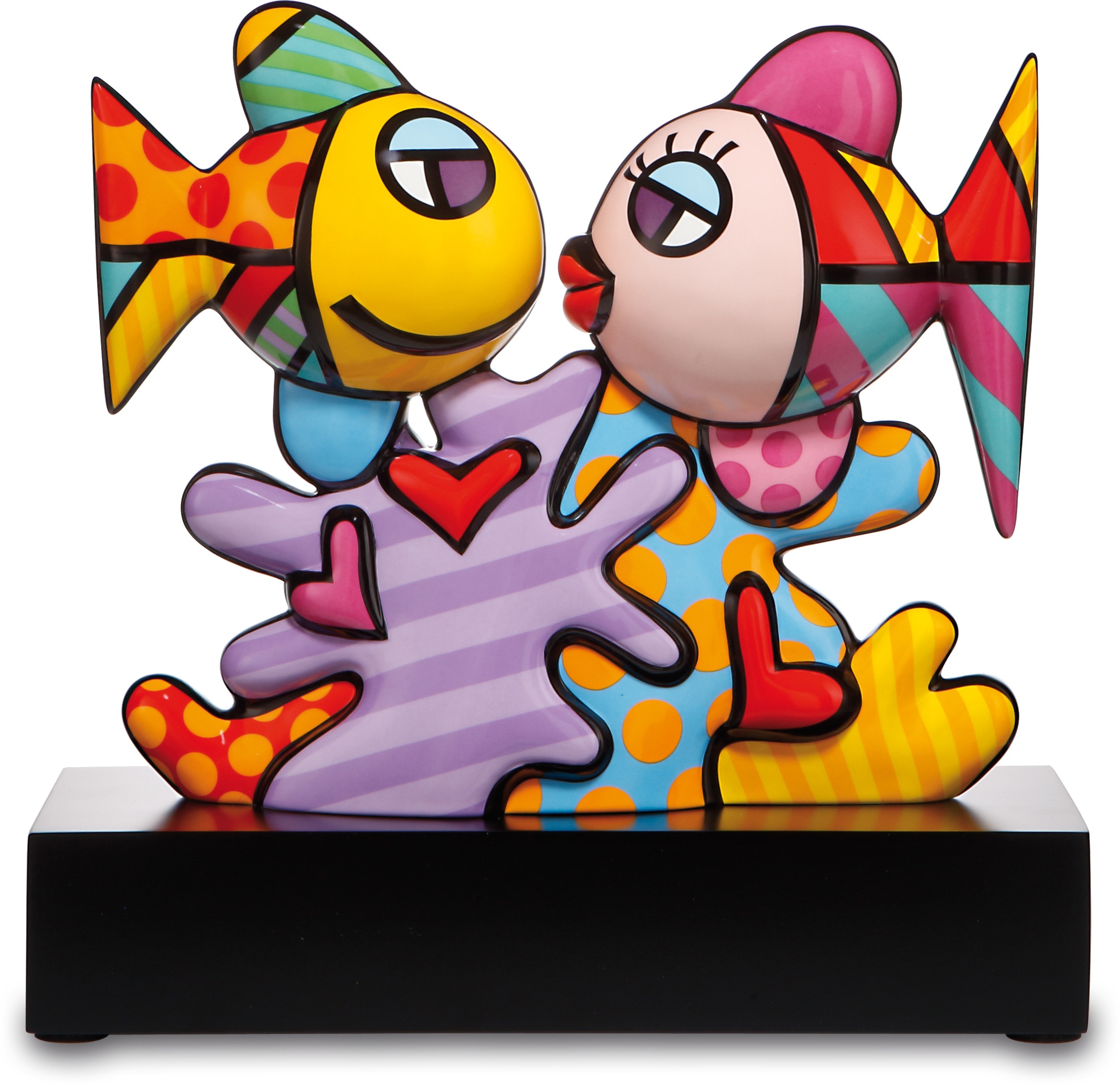 GOEBEL Sammelfigur »Figur Romero Britto - "Ocean Love"« bunt