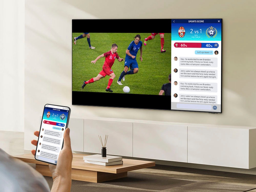 Samsung OLED-Fernseher »GQ55S95DAT«, 4K Ultra HD, Smart-TV, Neural Quantum 4K AI Gen2 Prozessor, Glare Free, bis zu 144Hz