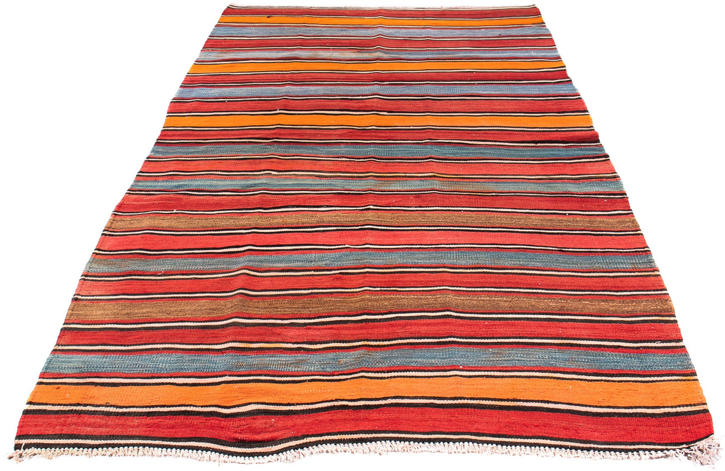 morgenland Wollteppich »Kelim - Old - 227 x 140 cm - mehrfarbig«, rechtecki günstig online kaufen