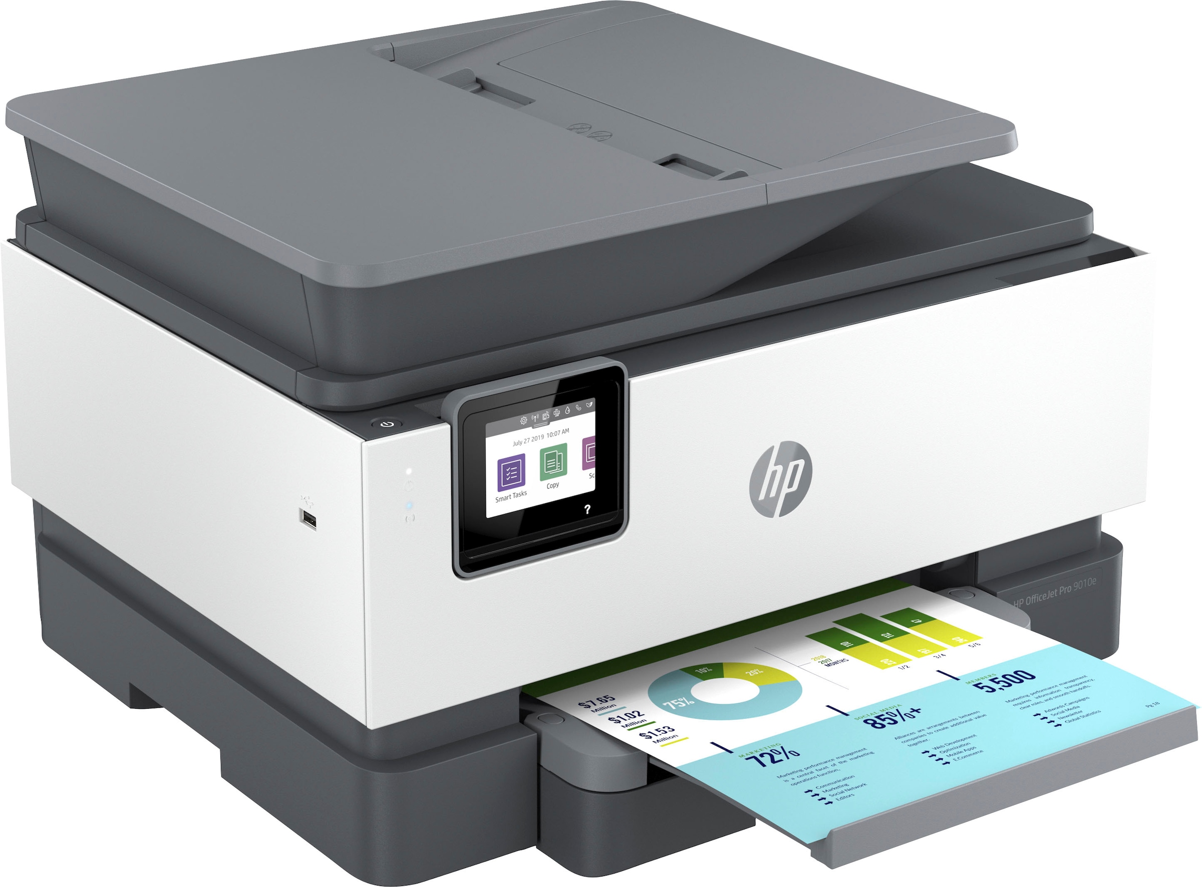 HP Multifunktionsdrucker »OfficeJet Pro 9010e«, 6 Monate gratis Drucken mit HP Instant Ink inklusive