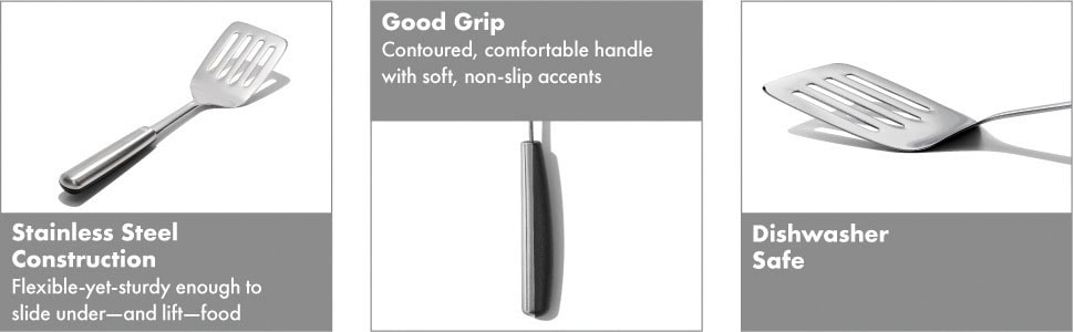 OXO Good Grips Pfannenwender, Stahl