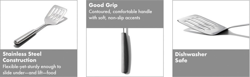OXO Good Grips Pfannenwender, Stahl günstig online kaufen