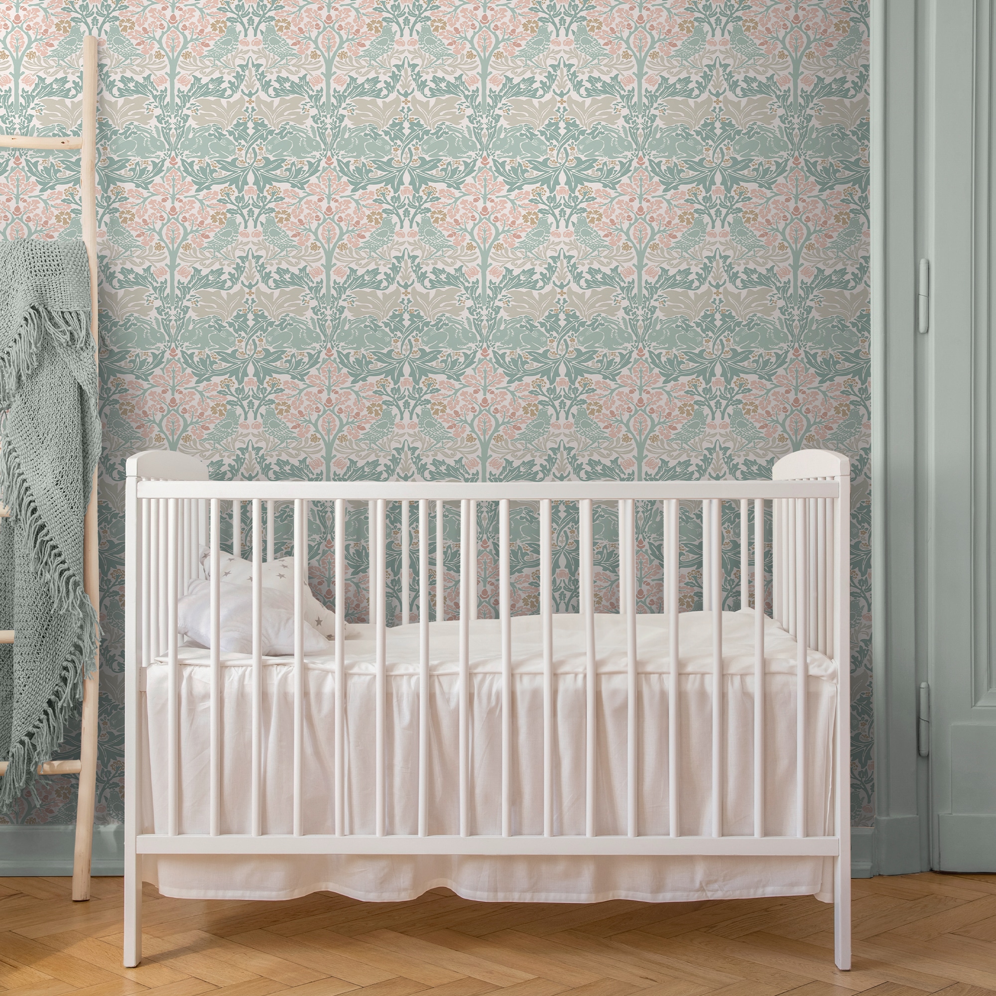 WILLIAM MORRIS AT HOME Vliestapete »Brother Rabbit« Motiv glatt Design Tape günstig online kaufen