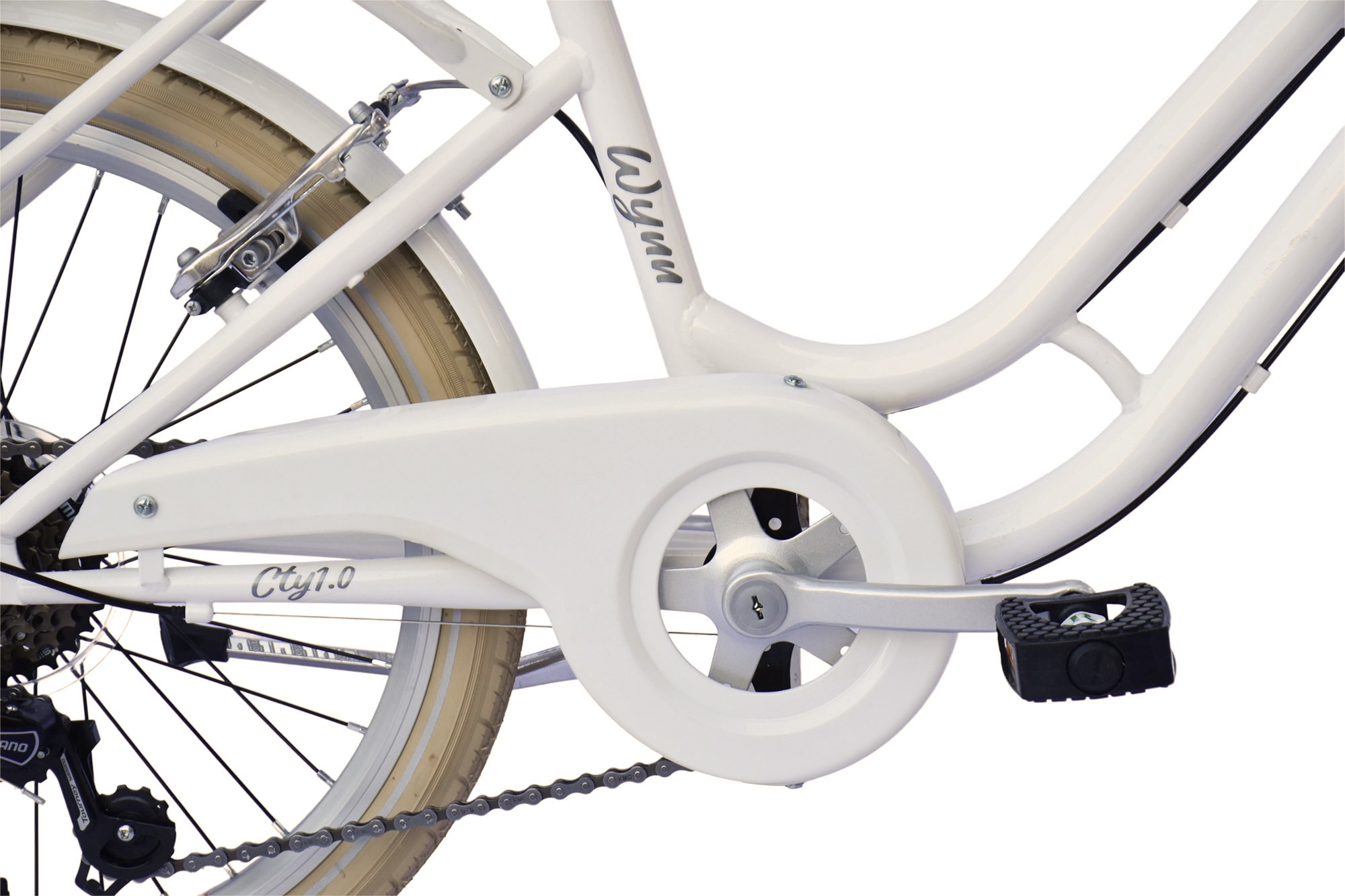 WYNN Kinderfahrrad »Kinderfahrrad 20 Zoll Shimano Tourney 6 Gang V-Brake Kinder KID1.0« 6 Gang Shimano Tourney Schaltwerk Kettenschaltung
