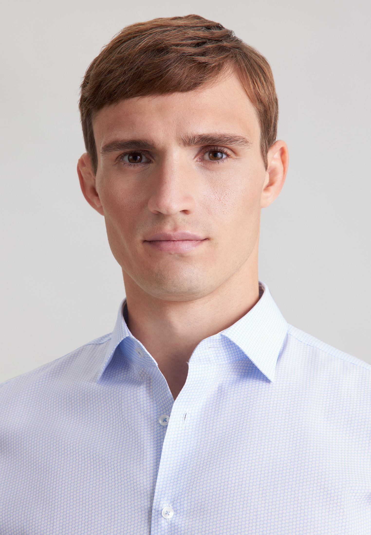 seidensticker Businesshemd »Schwarze Rose« Slim 1/1 Kentkragen Druck