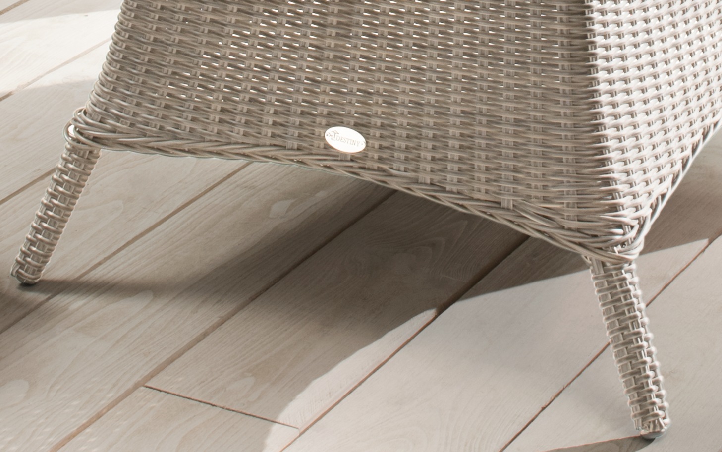 Destiny Garten-Essgruppe »MALAGA LUNA« Set, 4x Sessel, 1x Tisch Ø150cm, 1x Drehteller, inkl. Auflagen, 14 Stk. tlg. Aluminium, Polyrattan