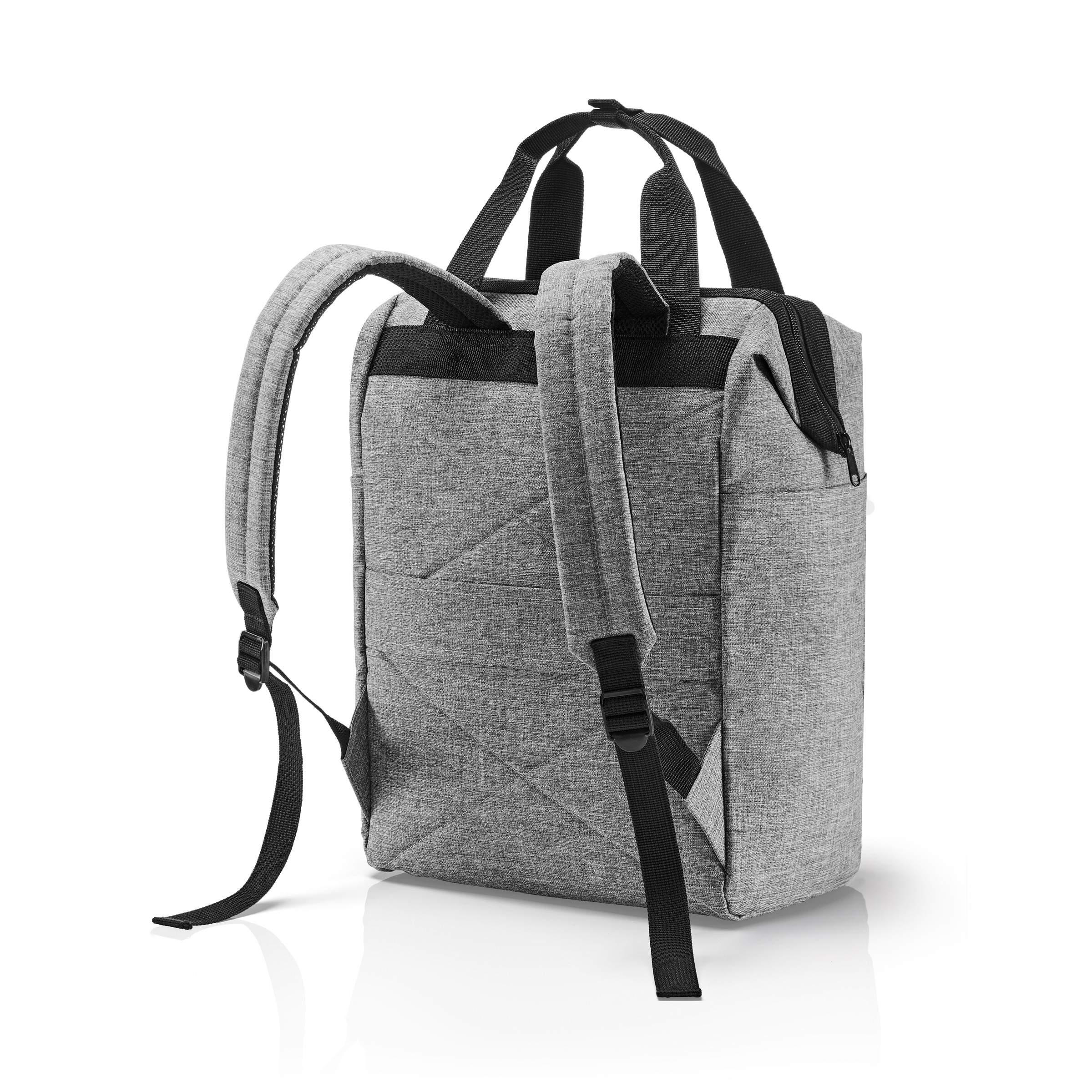 REISENTHEL® Rucksack »reisenthel allrounder R large« Stecklasche zur Befestigung an Reisetrolley-Griffen