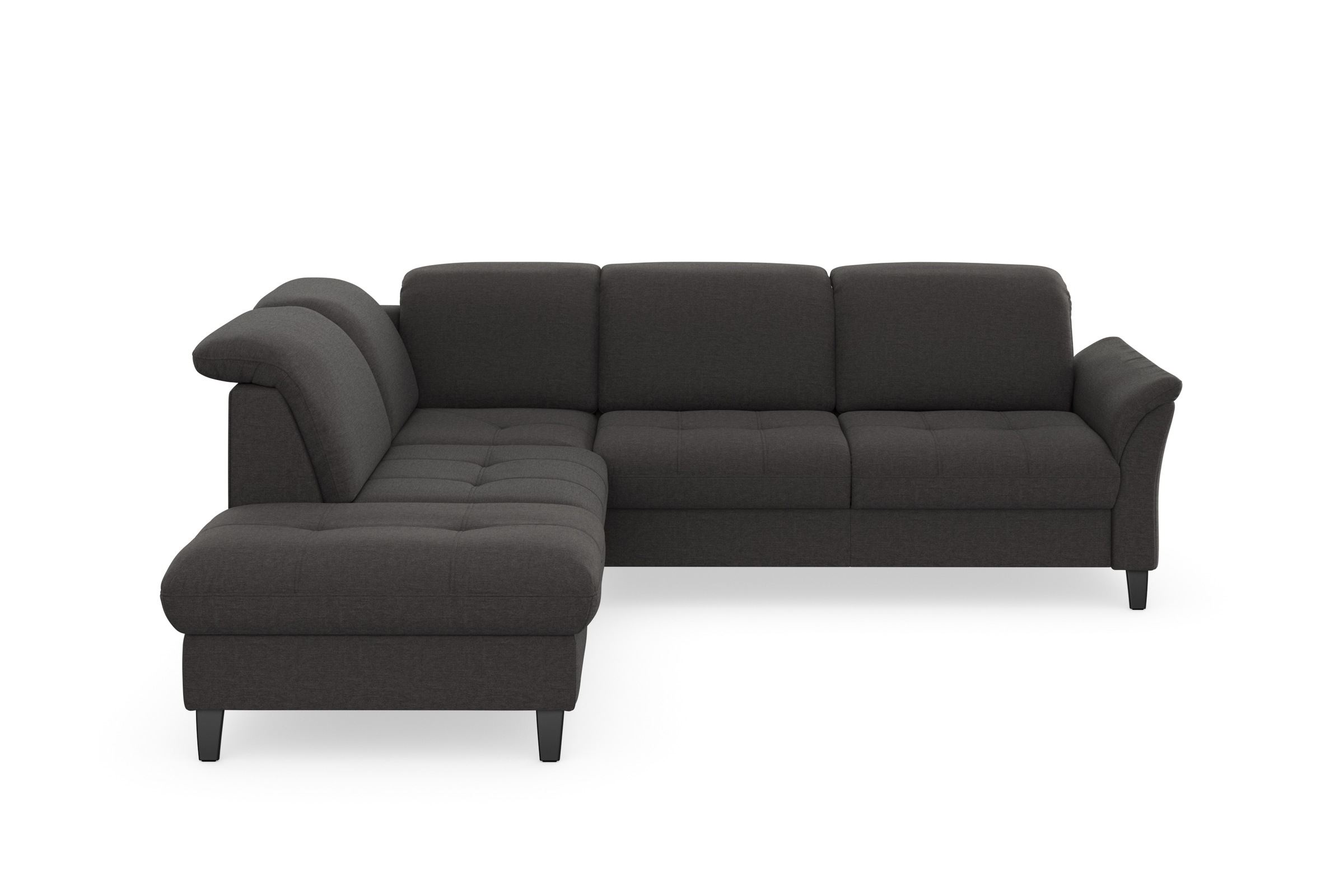 sit&more Ecksofa »Maggiore L-Form«, wahlweise mit Kopfteilverstellung, Bettfunktion und Stauraum