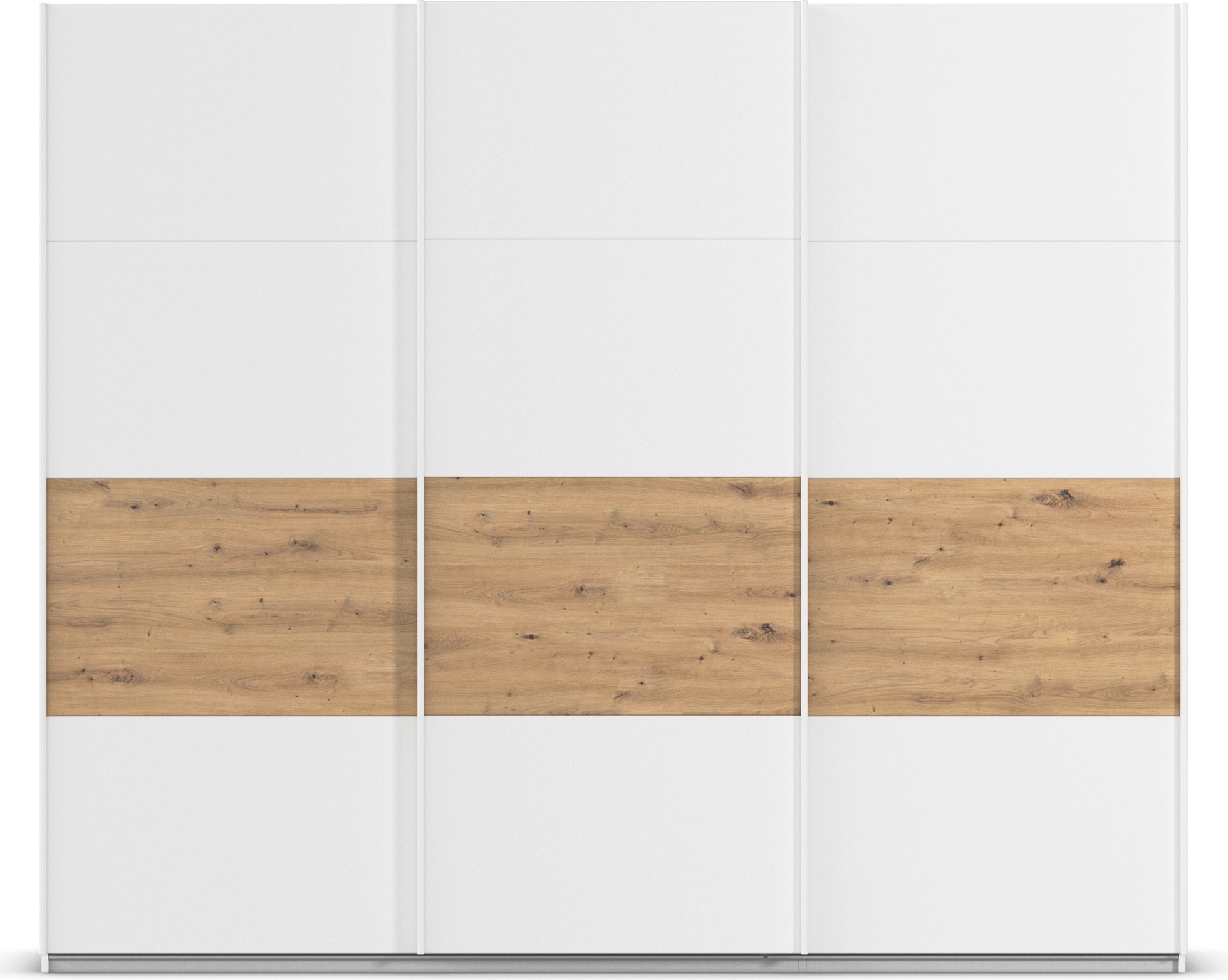 rauch Schwebetürenschrank »Schwebetürenschrank Kleiderschrank Schrank Garderobe CORTONA«, inkl. Inneneinteilung, 2 Stoffboxen und zusätzlichen Einlegeböden