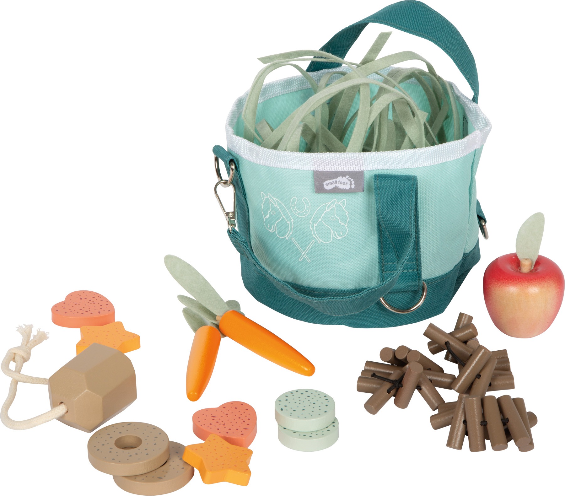 Small Foot Stehtier »Pferdefutter Set mit Tasche«