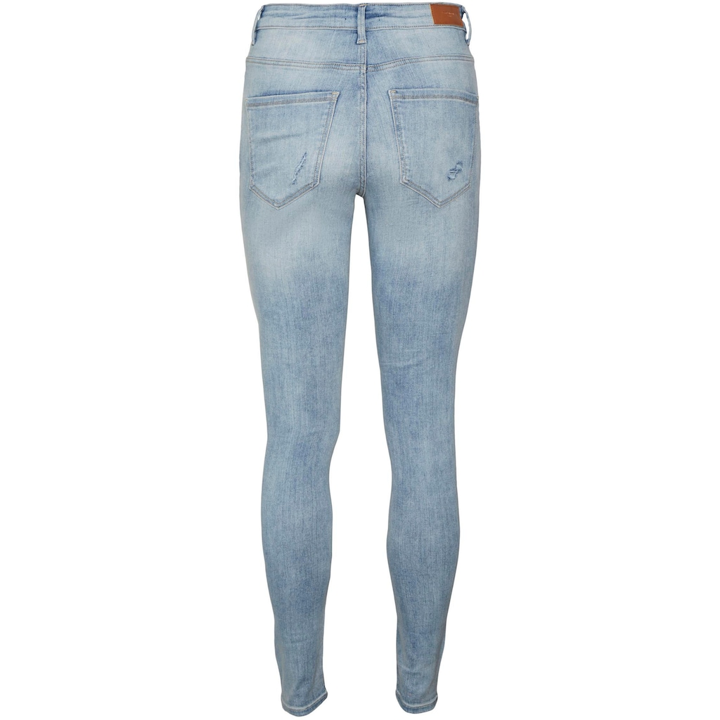 Vero Moda Skinny-fit-Jeans »VMSOPHIA HR SKINNY DESTR J AM314 NOOS«, mit Destroyed Effekt