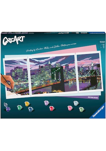 Malen nach Zahlen »CreArt, New York Skyline«