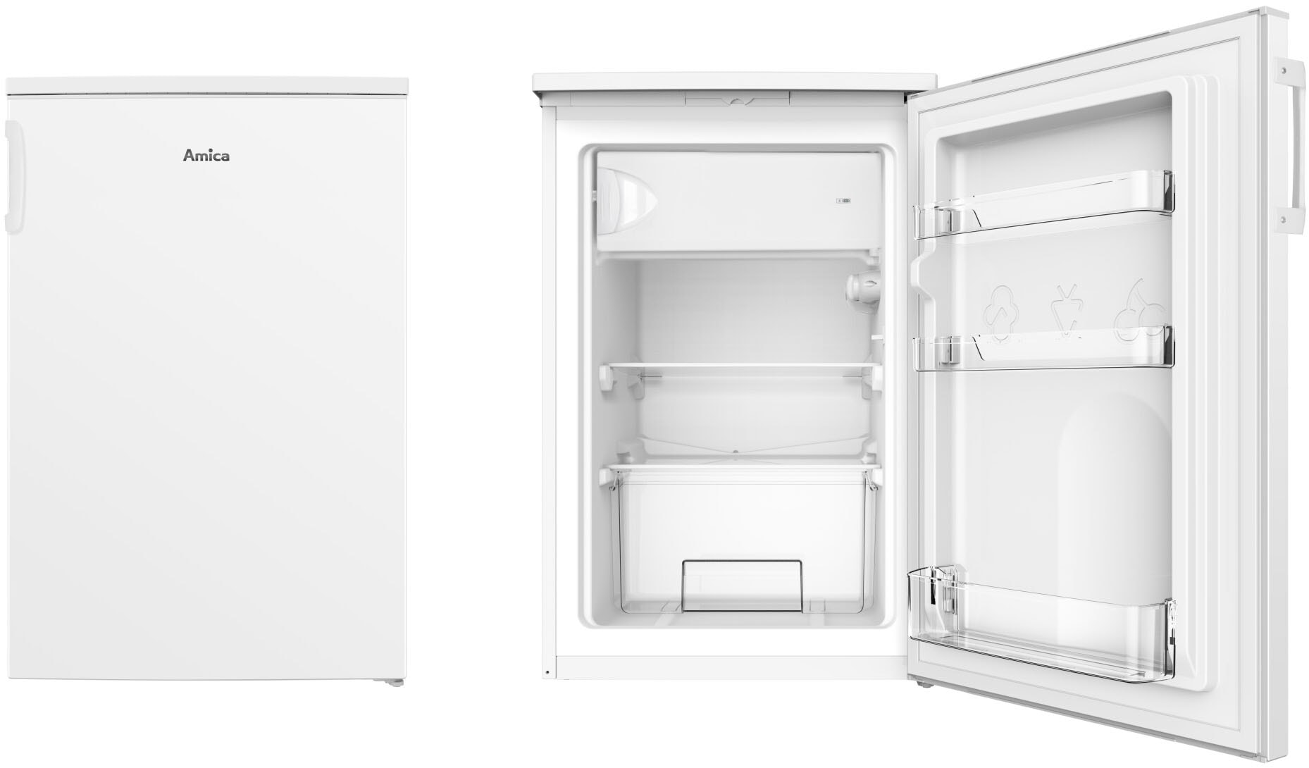 Amica Kühlschrank »KS 361 300 W«