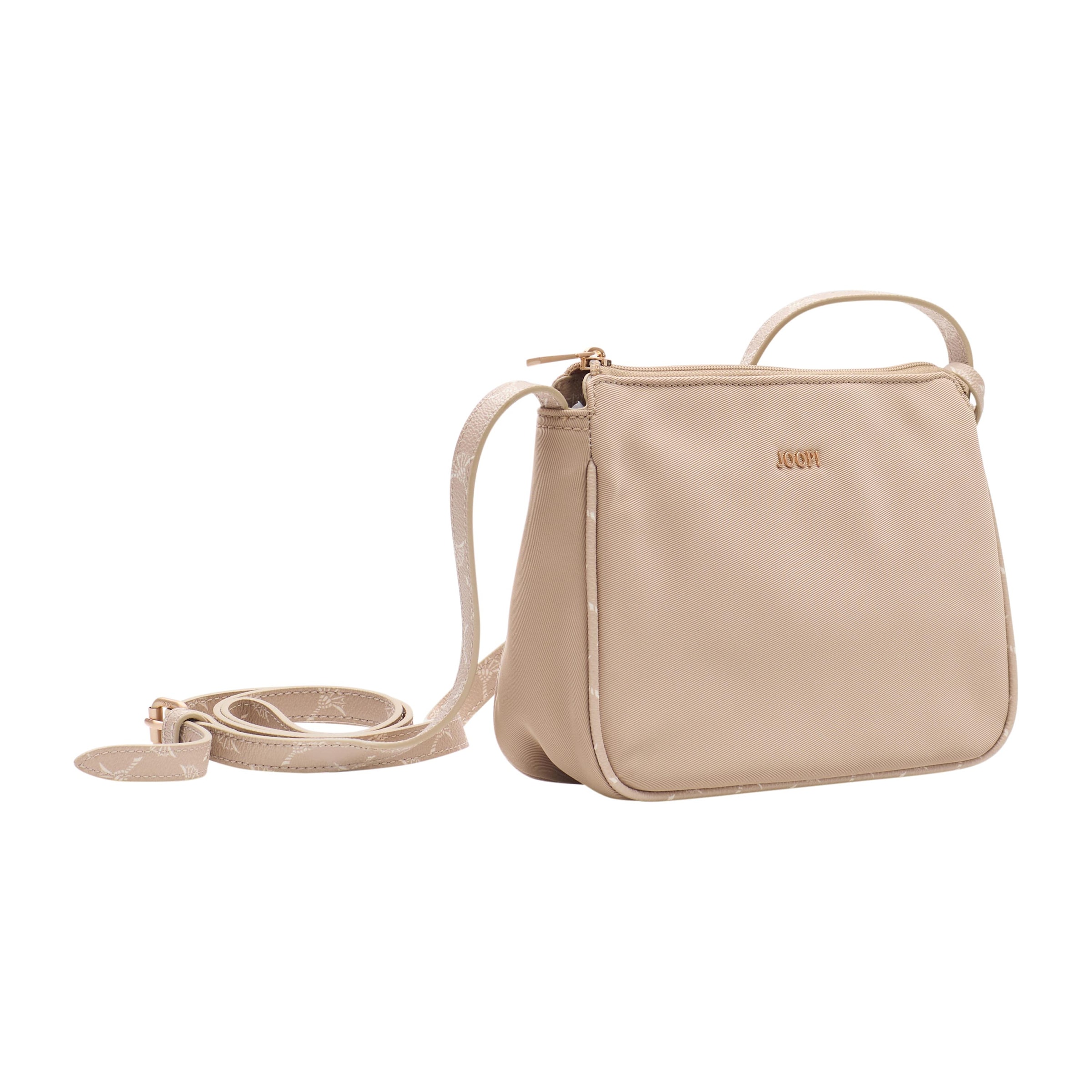 JOOP! Schultertasche »roma jasmina shoulderbag shz« Damen Henkeltasche, Handtasche, Umhängetasche mit Logoapplikation