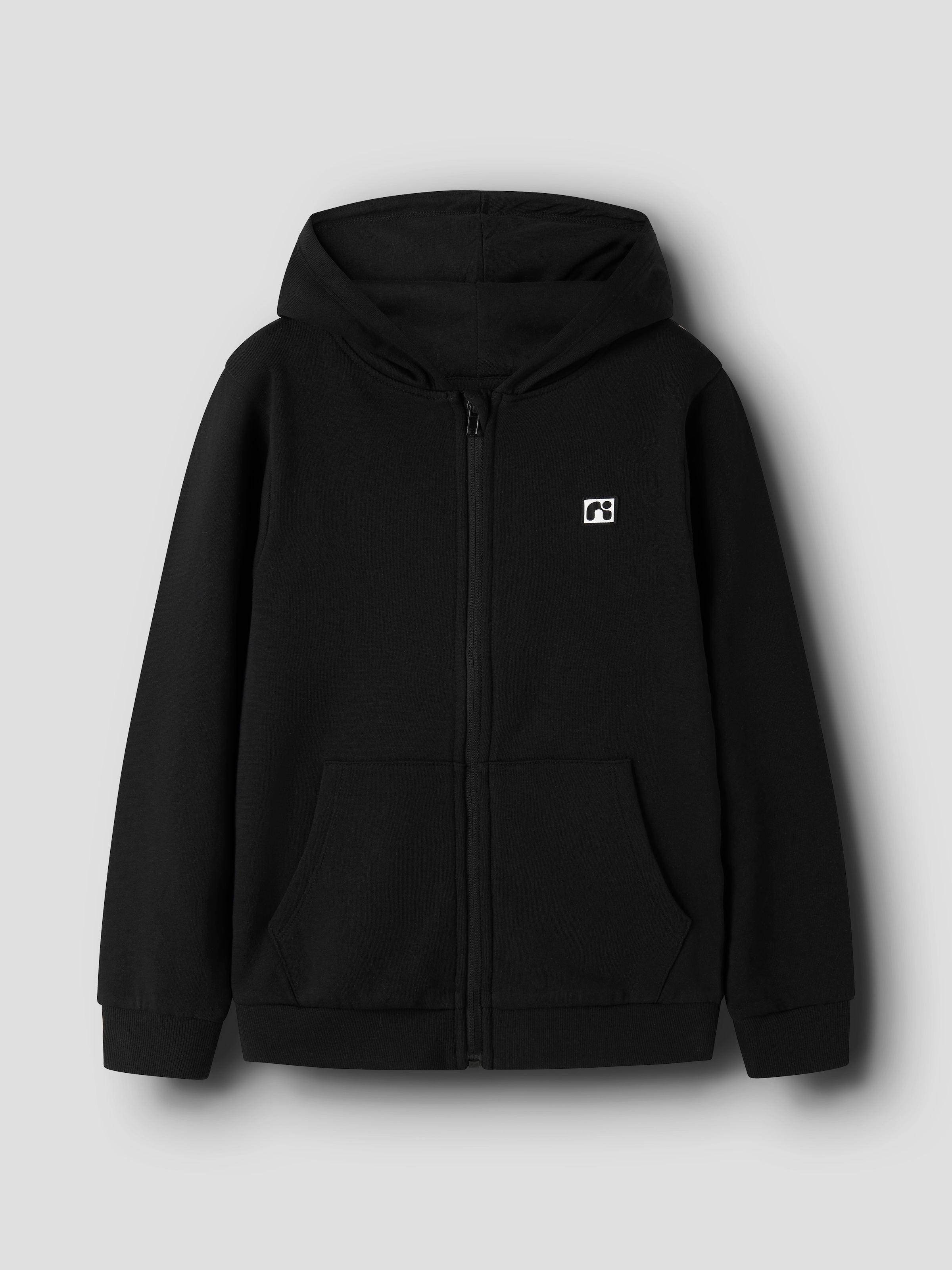 Name It Sweatjacke »NKMFLO LS SWEAT CARD WH BRU« Baumwolle, regular fit