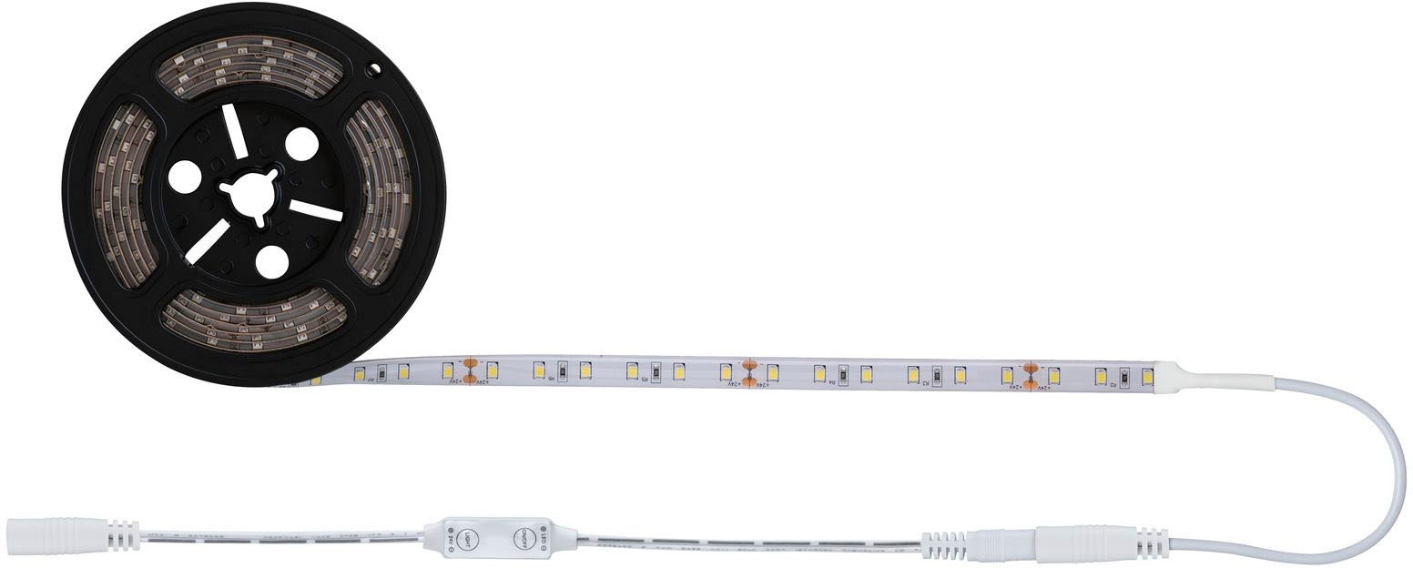 Paulmann LED-Streifen »SimpLED Power Strip Set inkl. Dimm/Switch 3m Neutralweiß 33W«, 1 St.-flammig, 33W, beschichtet