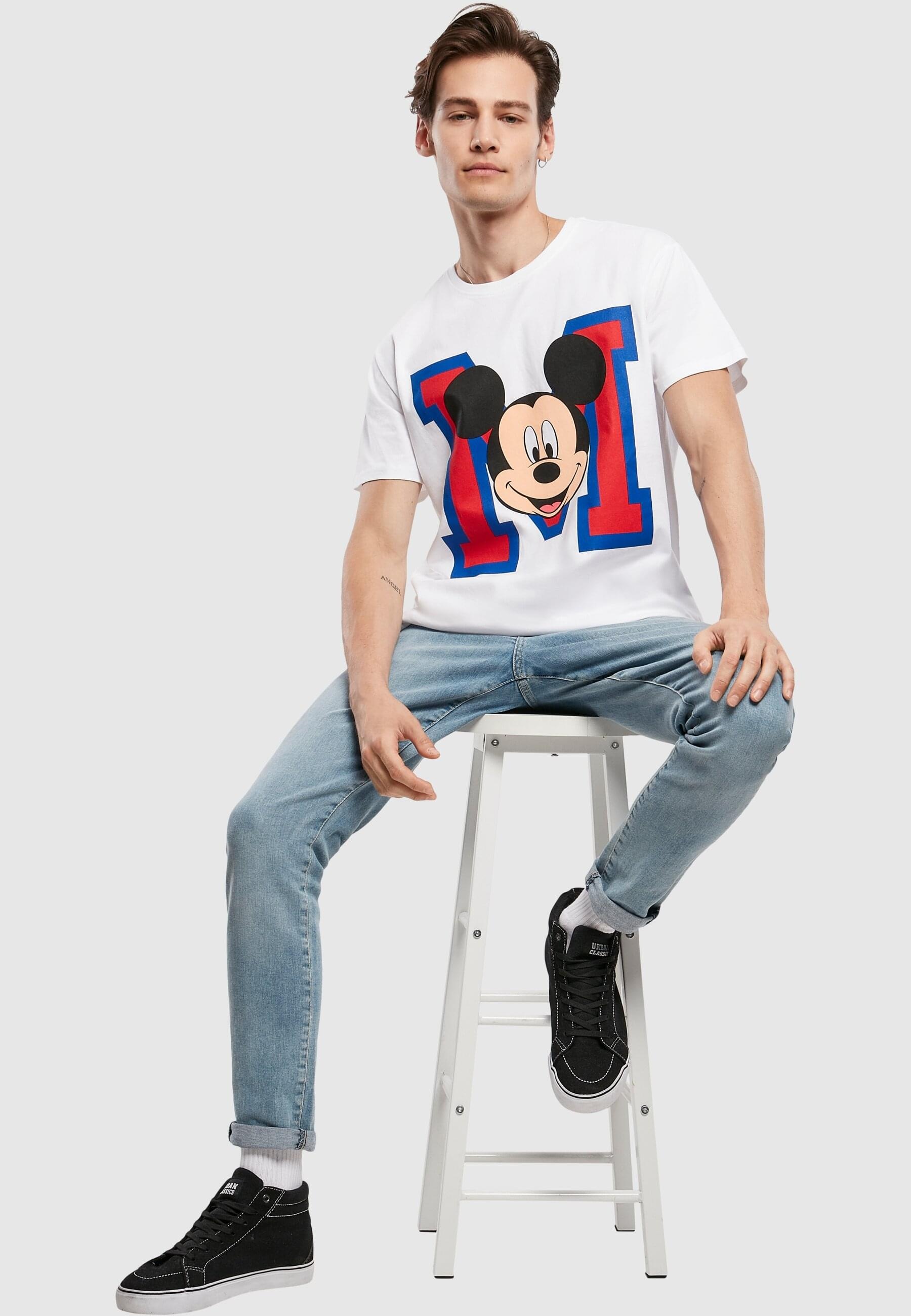 Merchcode T-Shirt »Merchcode Herren Mickey Mouse M Face« 1 Stk.