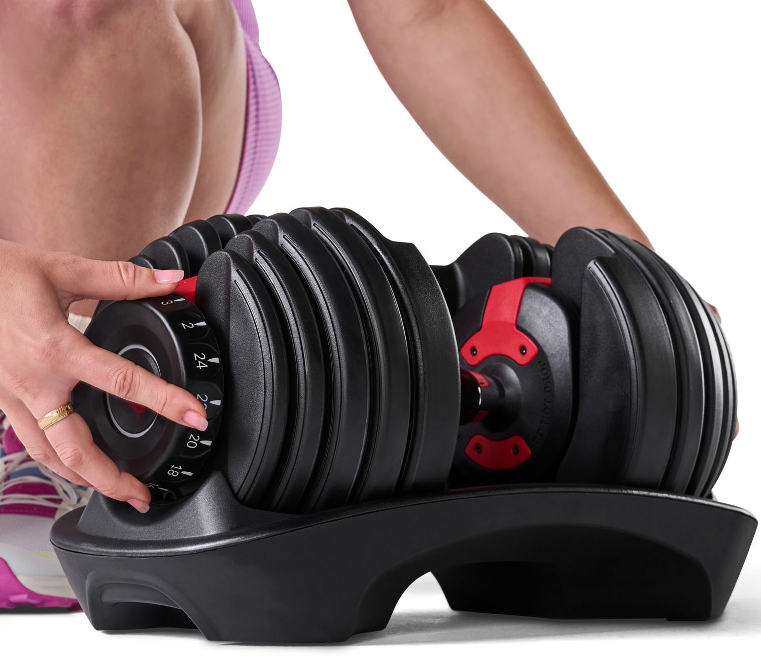 BowFlex Dumbbell »SelectTech 552i«, (Packung, verstellbare Dumbbell)