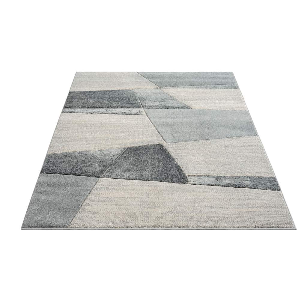 Carpet City Teppich »BONITO9053«, rechteckig, 11 mm Höhe, Flachflor, Hochti günstig online kaufen