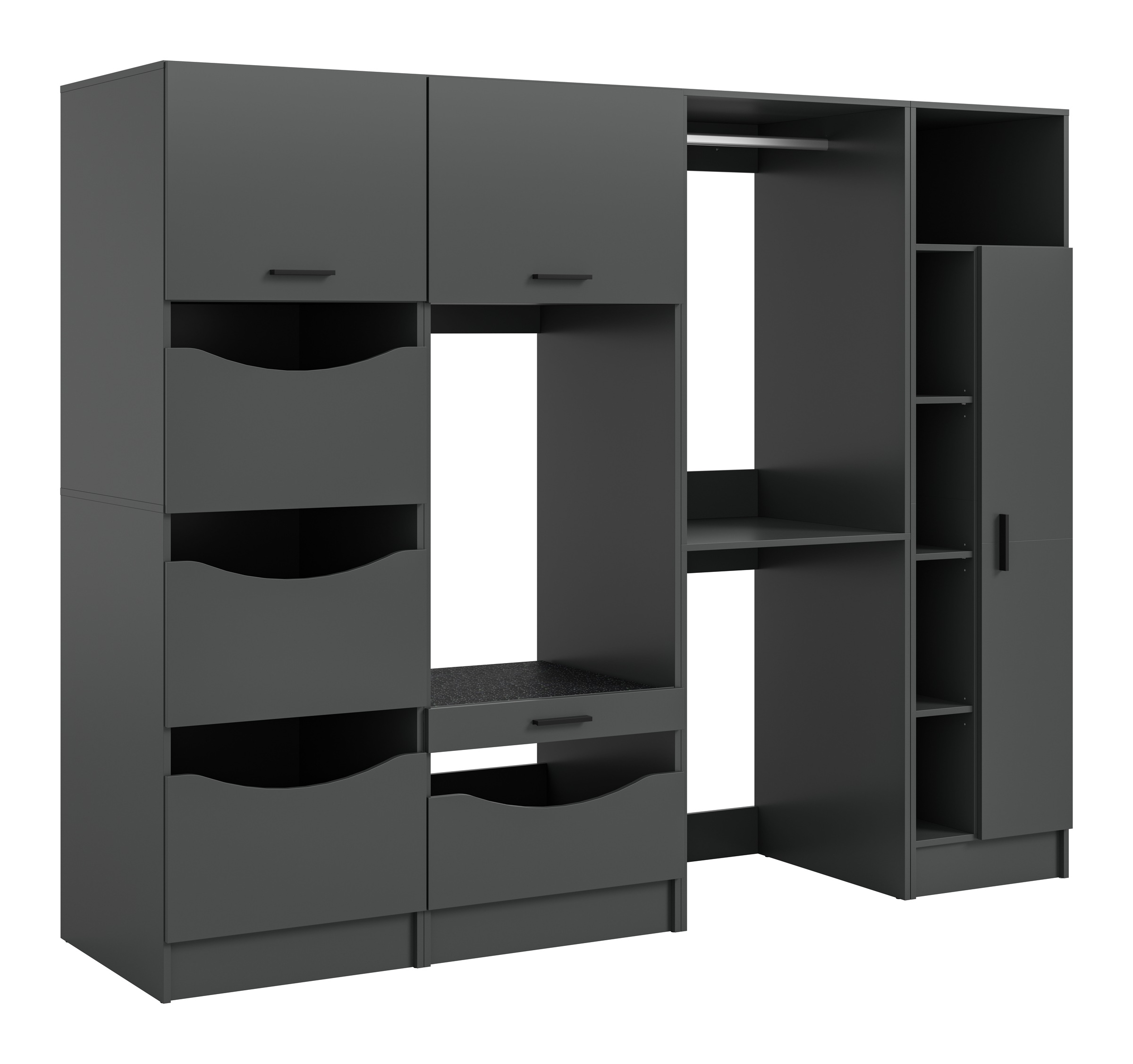 welltime Badmöbel-Set »FALAS, TOPSELLER!, 4-teilig, Hauswirtschaftsraum Set günstig online kaufen