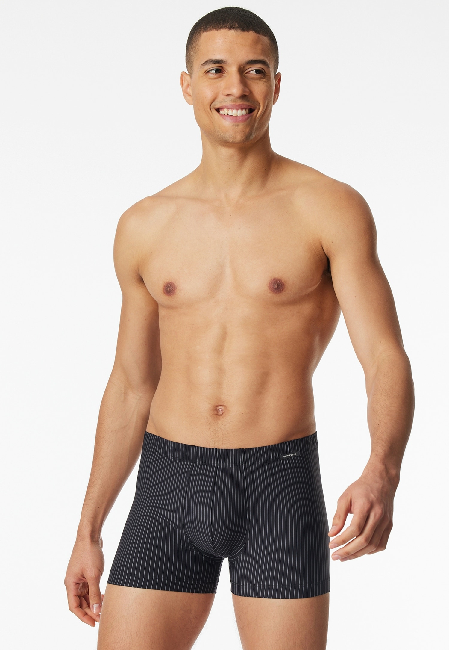 Schiesser Boxershorts »Pure Micro«, mit extra softem, überzogenem Bundgummi