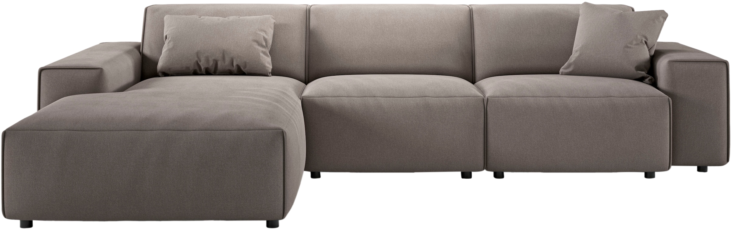 andas Ecksofa »Glimminge auch in Breitcord, Feincord, Bouclé + Easy care-Bezug«, L-Form, Breite 294, Zierkissen