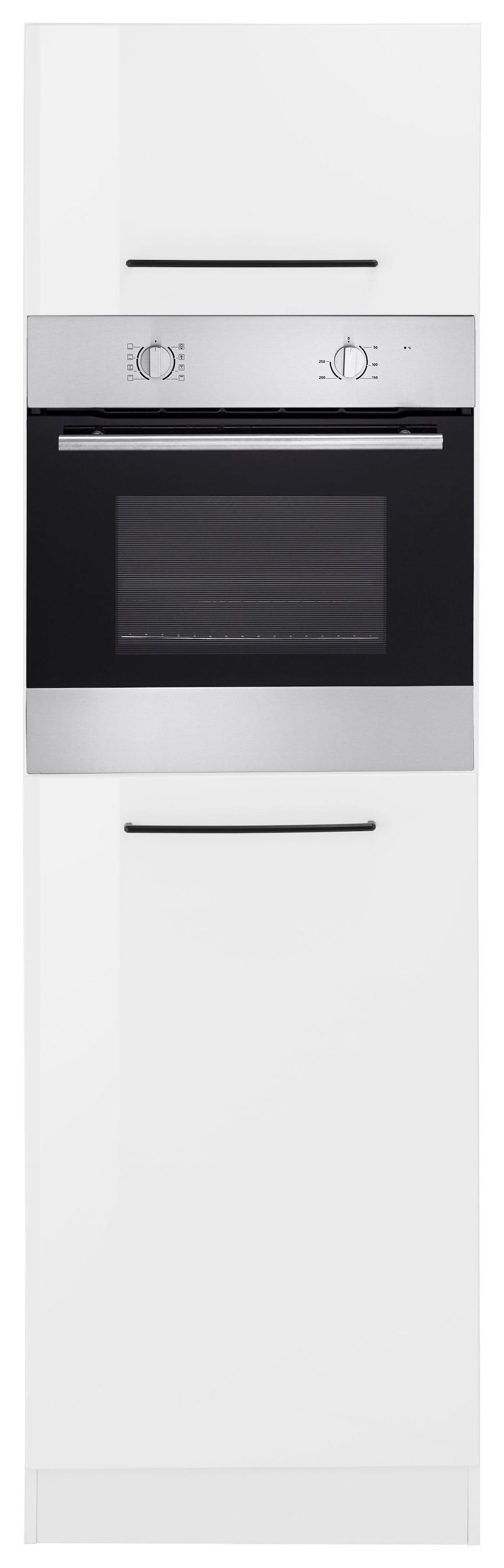 KOCHSTATION Backofen/Kühlumbauschrank »KS-Tulsa« 60 cm breit, 200 cm hoch, mit Nischenmaß 88 cm