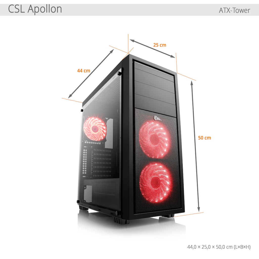 CSL Gaming-PC »Speed V25323«