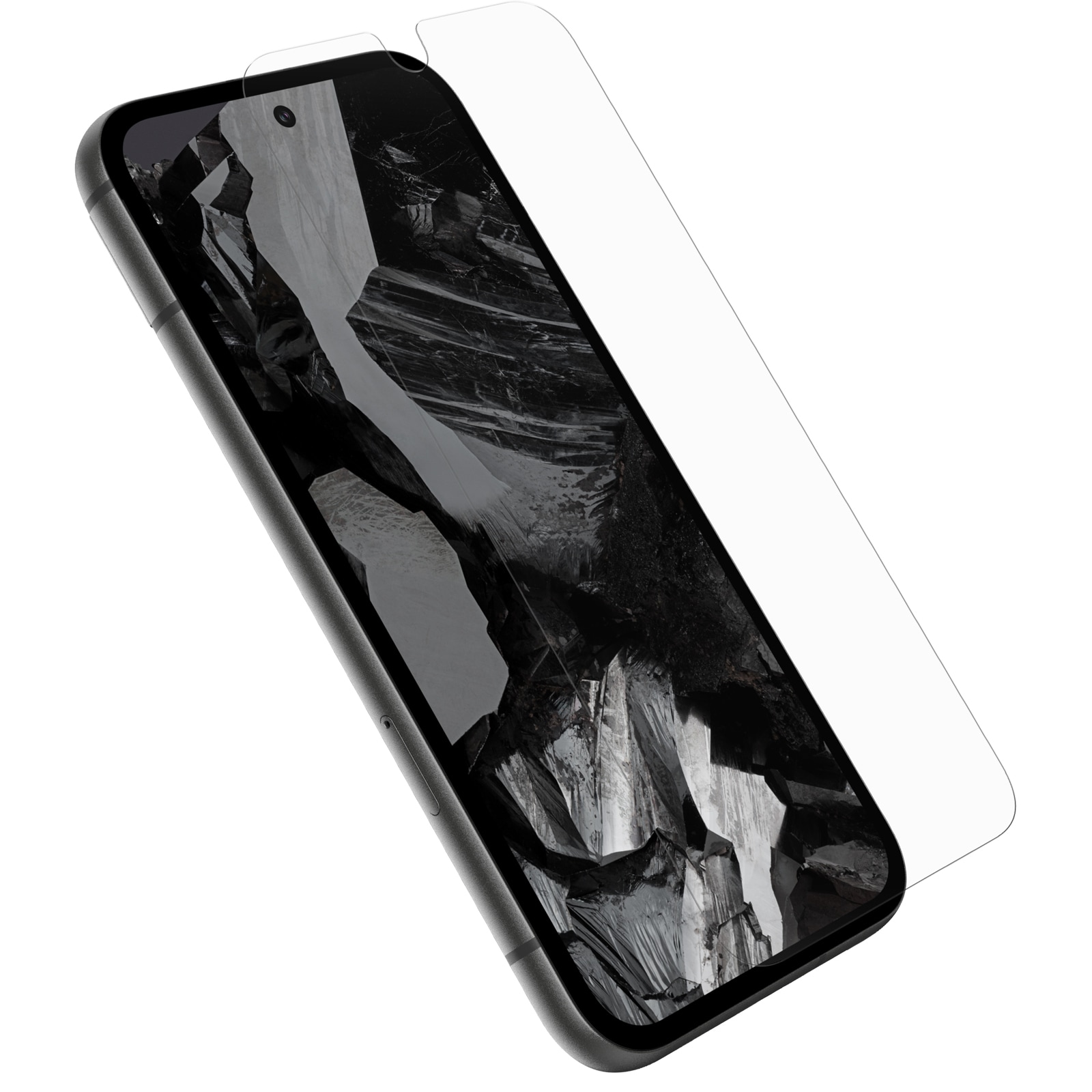 Otterbox Displayschutzglas »Glass, Anti-Fingerprint, 9H, splitterresistent«, für Google Pixel 8a, Displayschutzfolie, Schutzfolie, Bildschirmschutz, kratz- & stoßfest