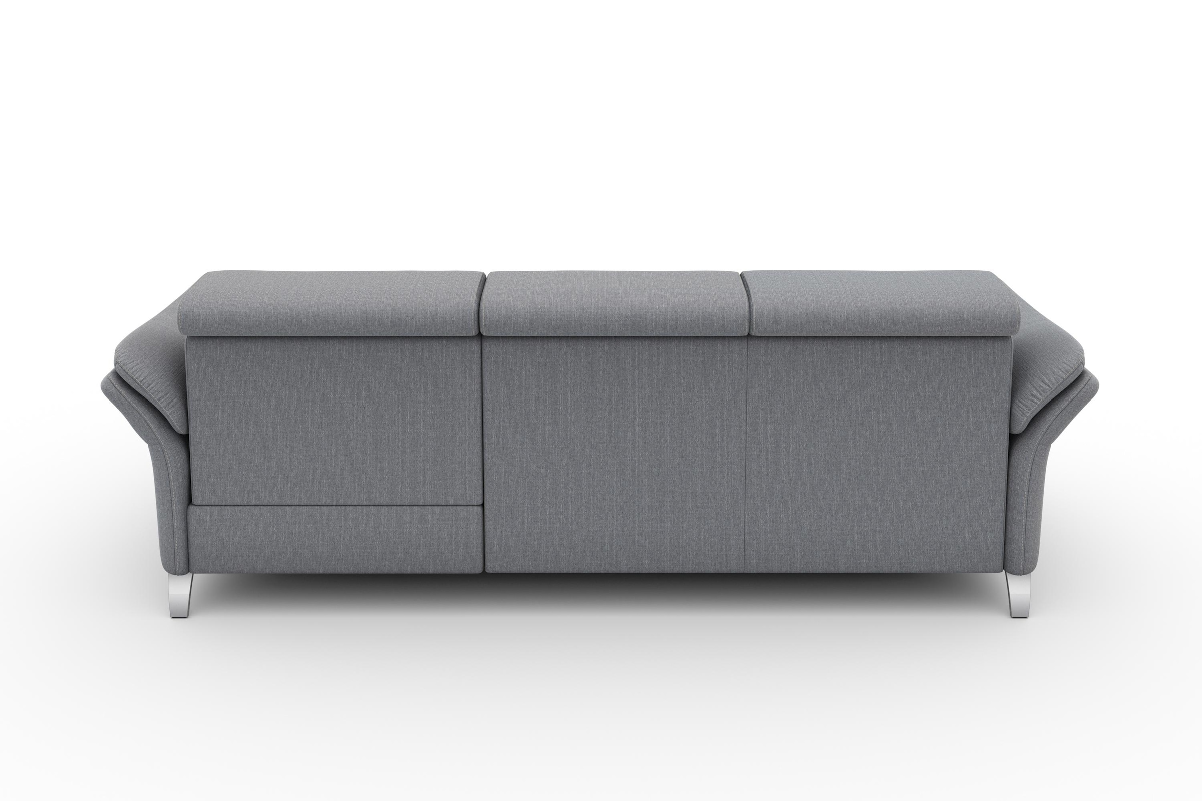 sit&more Ecksofa »Vincenzo L-Form«, inklusive Kopfteilverstellung, wahlweise mit Bettfunktion, Bettkasten