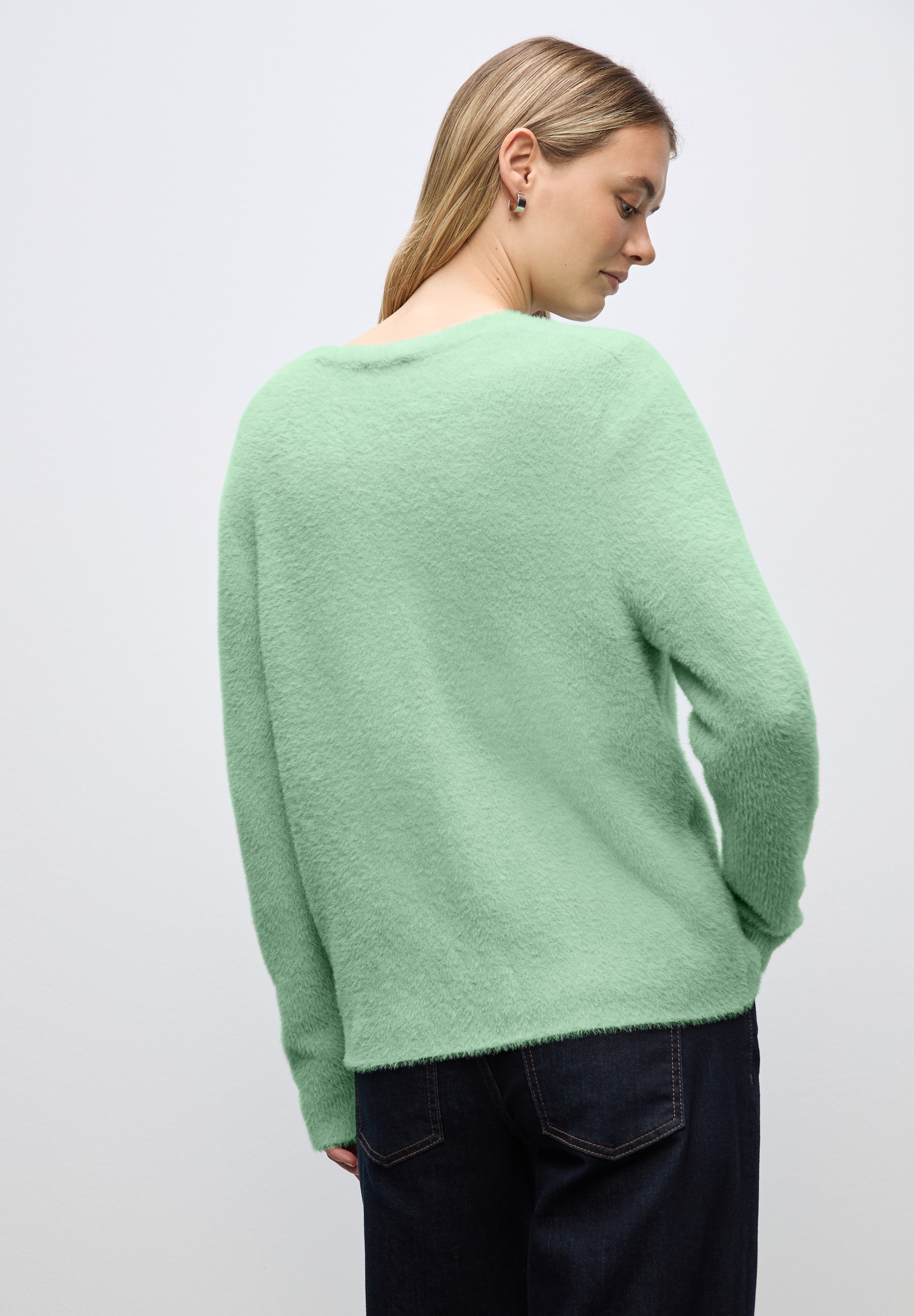 STREET ONE Cardigan, mit V-Ausschnitt