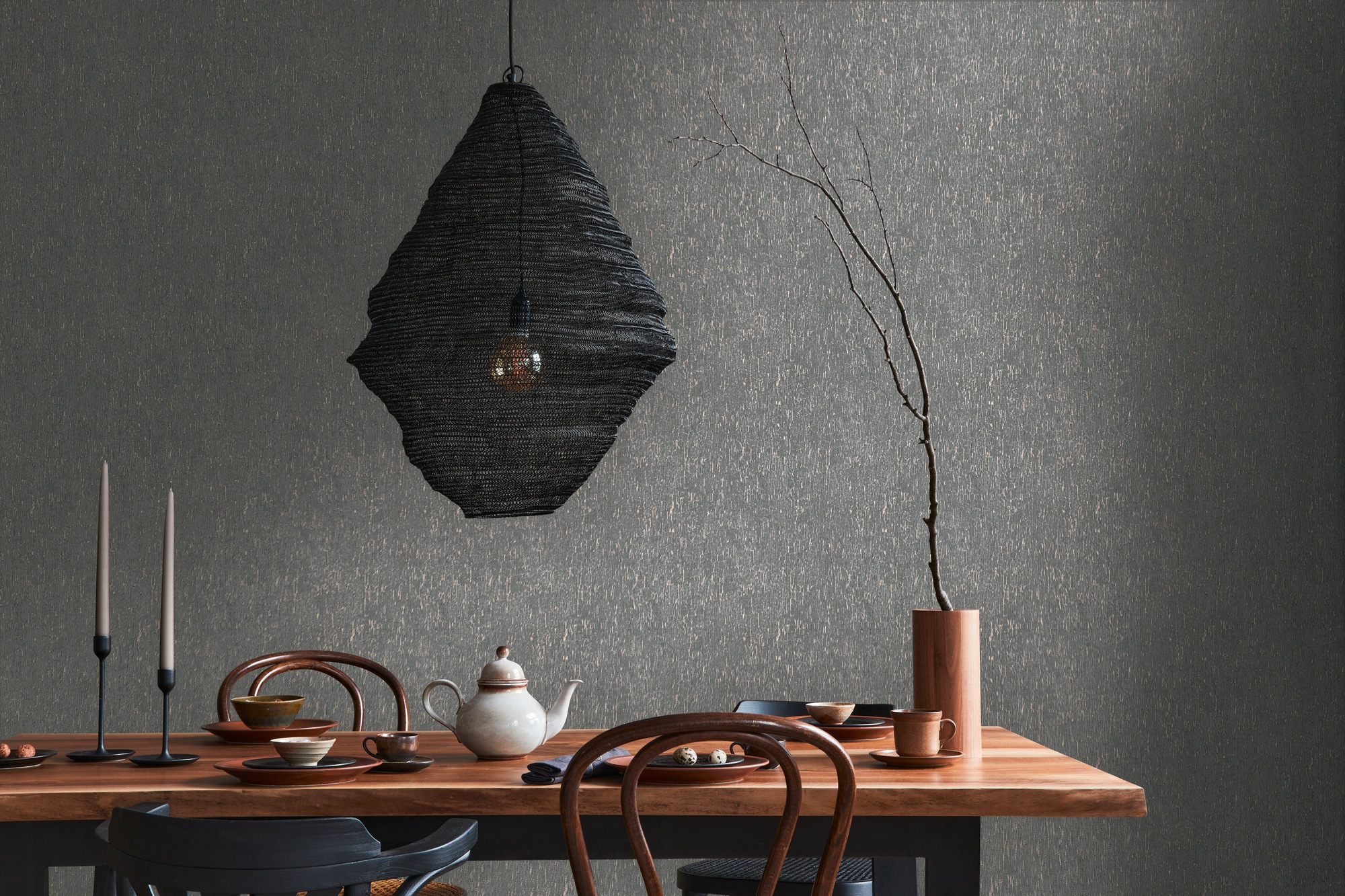 living walls Vliestapete »Smart«, leicht glänzend, Vliestapete Steintapete für Schlafzimmer Küche Wohnzimmer Stein-Optik