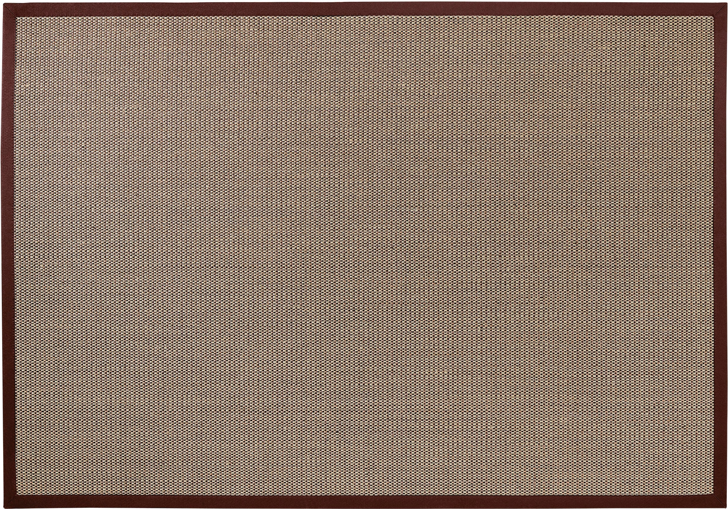 Dekowe Sisalteppich »Brasil«, rechteckig, 6 mm Höhe, Flachgewebe, Obermaterial: 100% Sisal, mit Bordüre, Wohnzimmer