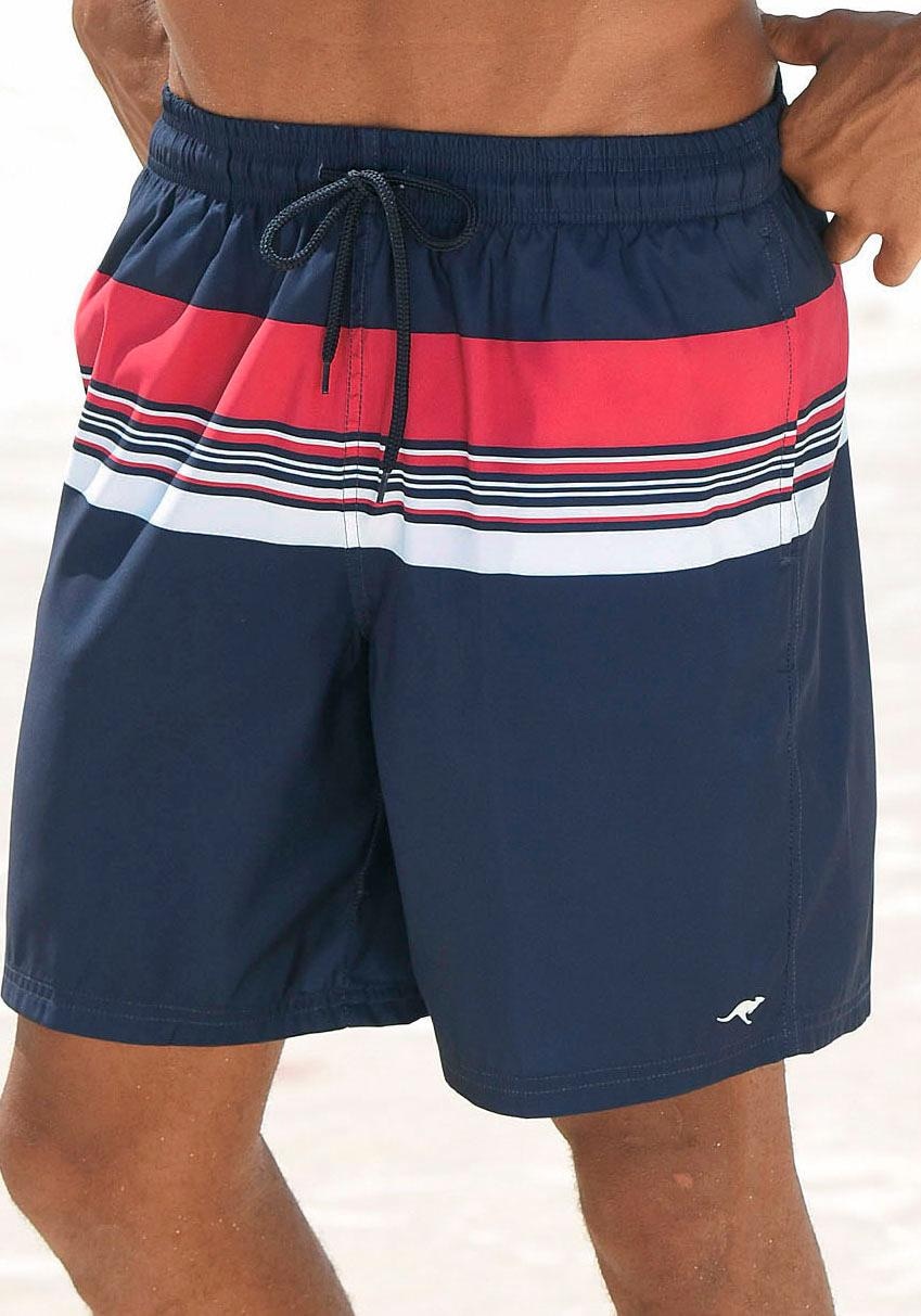 bequem KangaROOS Badeshorts, kaufen mit Streifen