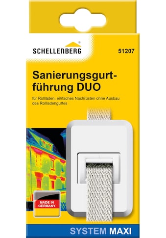 Rollladen-Gurtführung »Sanierungsgurtführung DUO Maxi«, (1 St.)