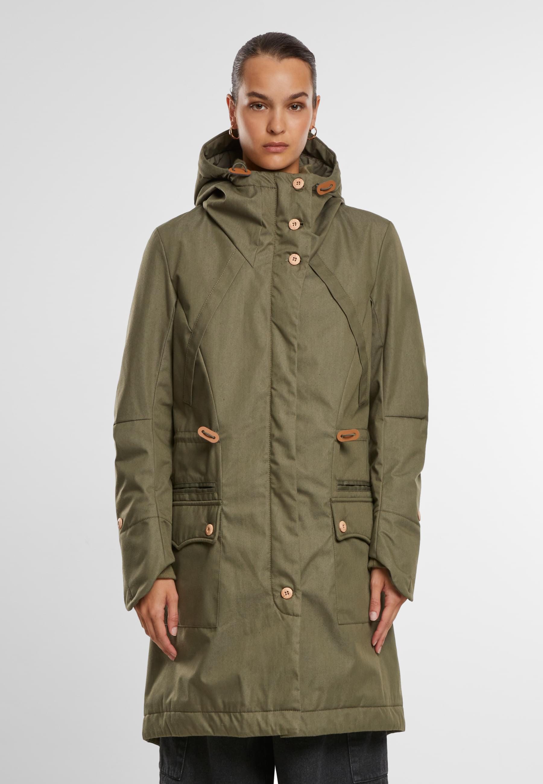 Brandit Parka »Brandit Brandit Women Mayleene Winterparka« 1 Stk. tlg. mit Kapuze