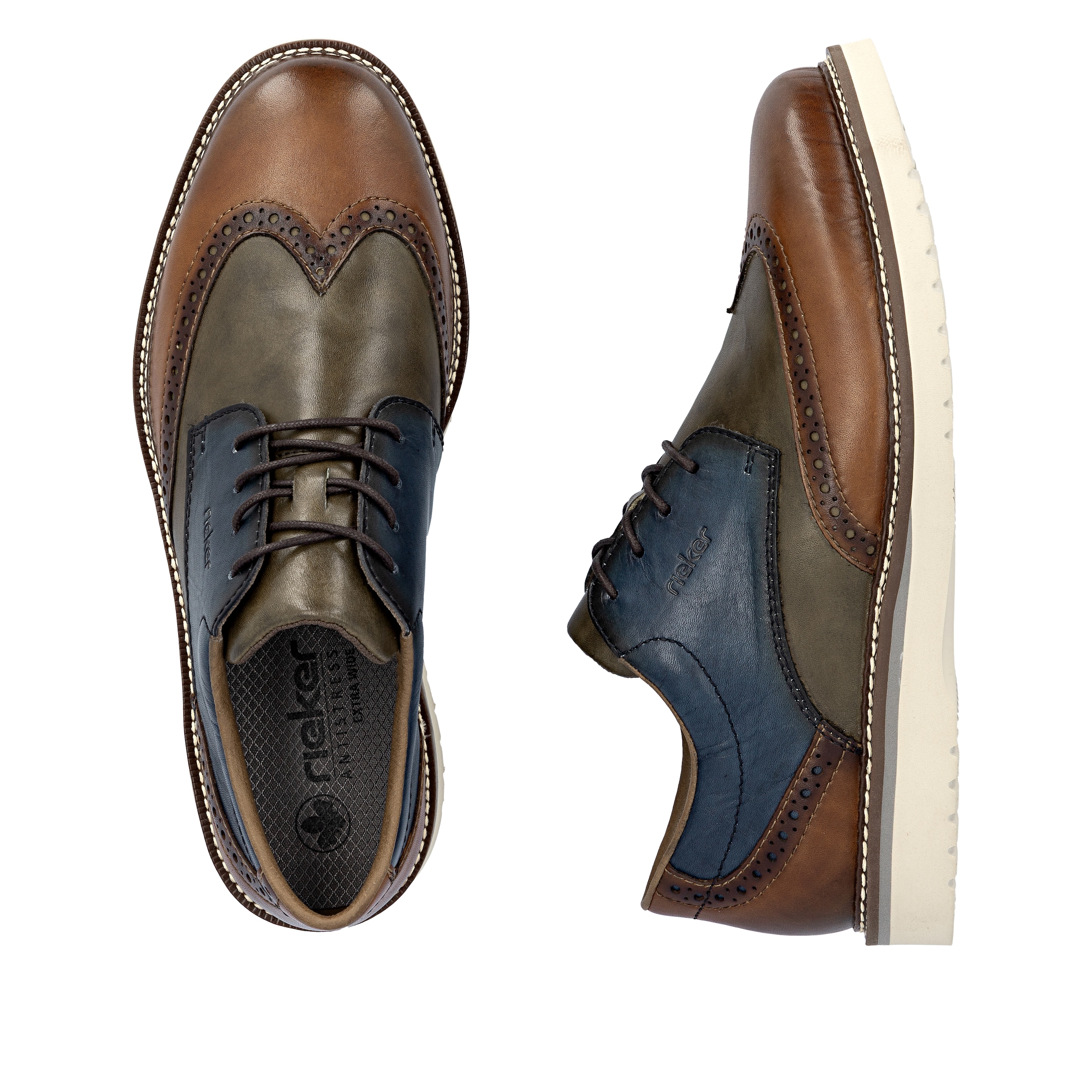 Rieker Schnürschuh, Schnürschuh, Business-Schnürer in bequemer Form