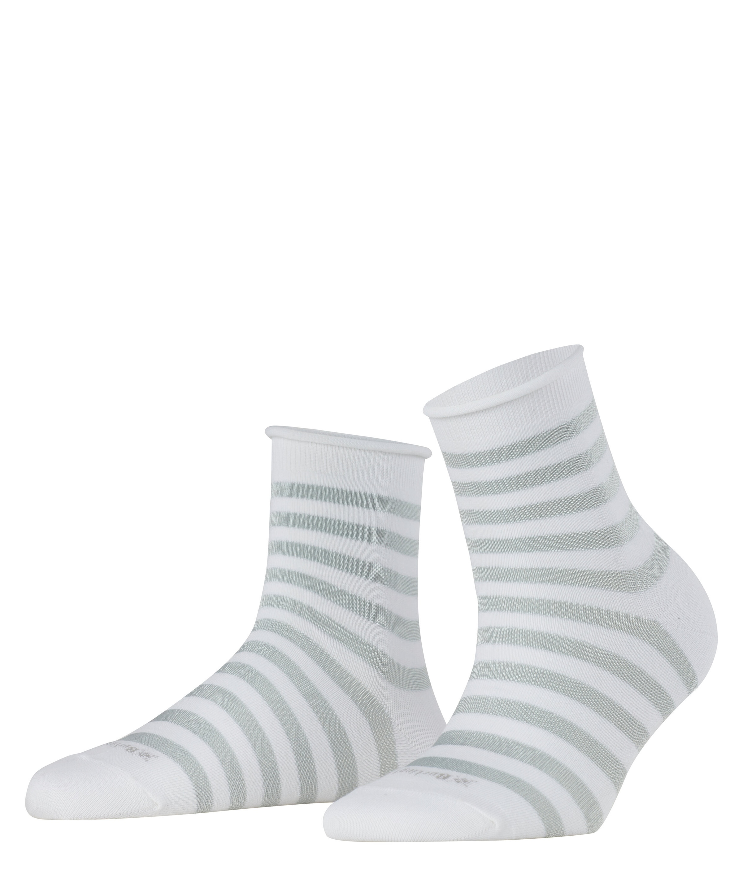 Burlington Kurzsocken »Swansea« Einheitsgröße 36-41, modernes Streifenmuster, Rollbündchen