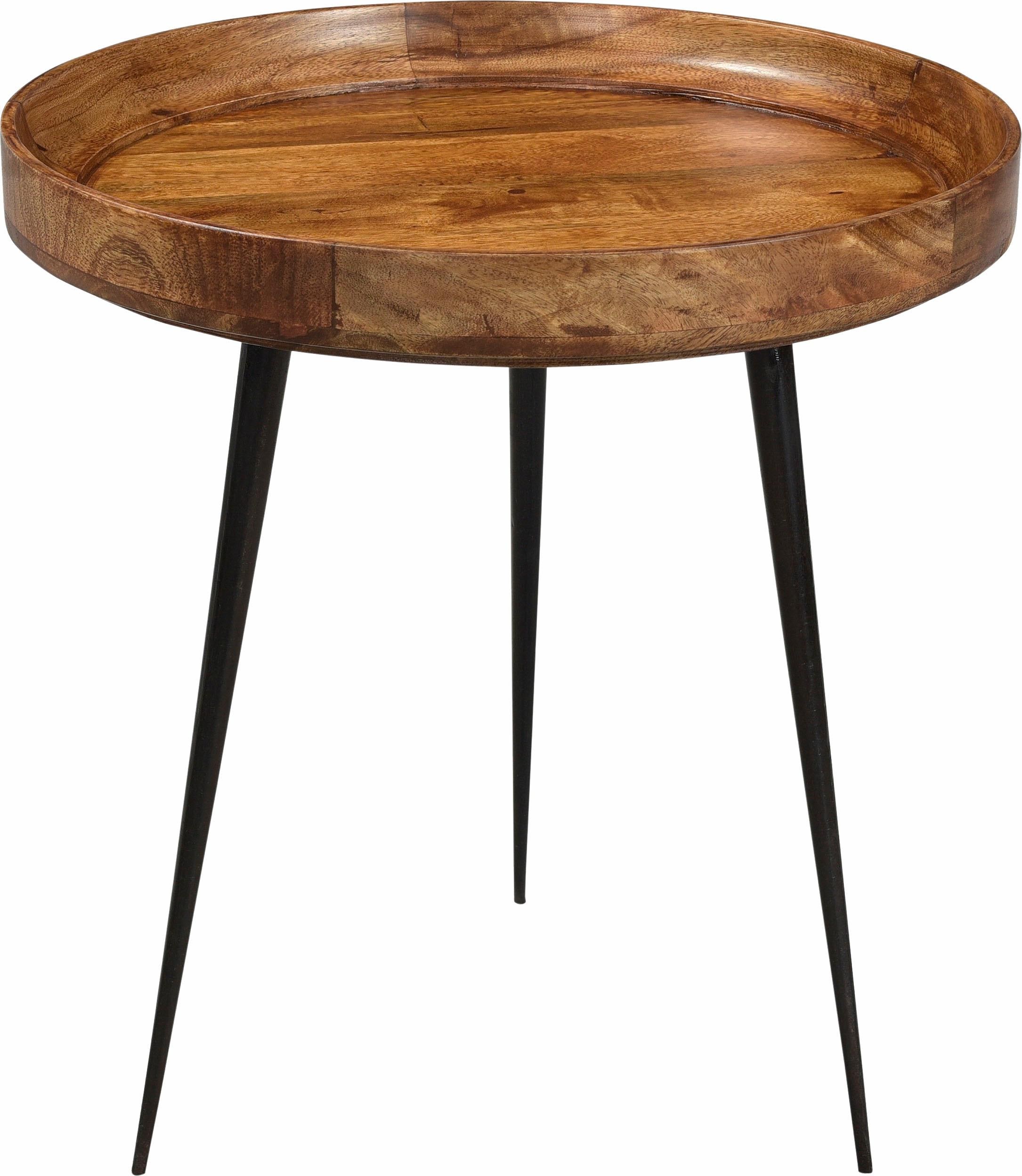 SIT Beistelltisch »This&That«, mit Tablett aus Mangoholz in drei Farben günstig online kaufen