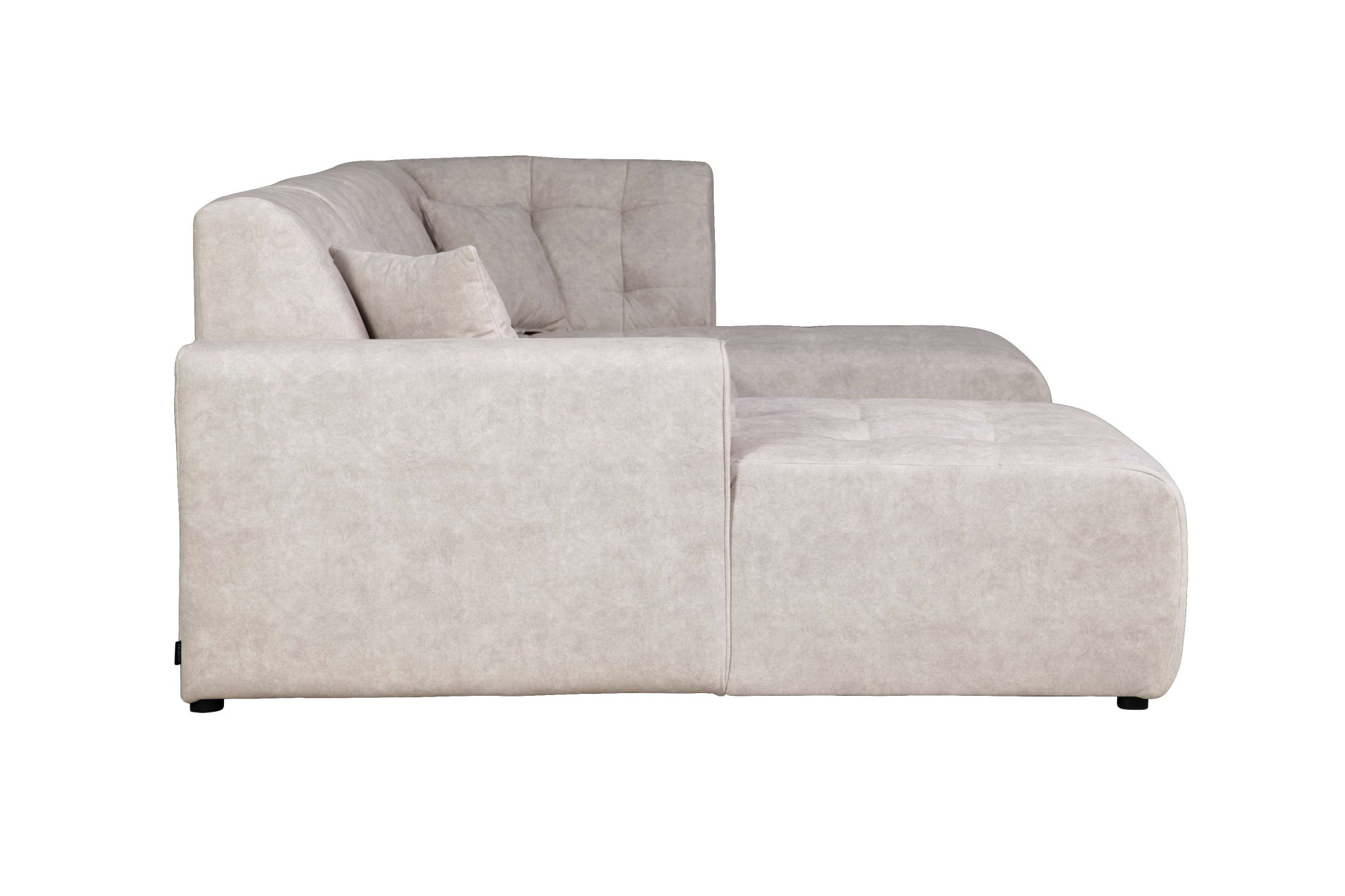 Home affaire Wohnlandschaft »Nosia U-Form«, incl. 2 Zierkissen, mit feiner Steppung