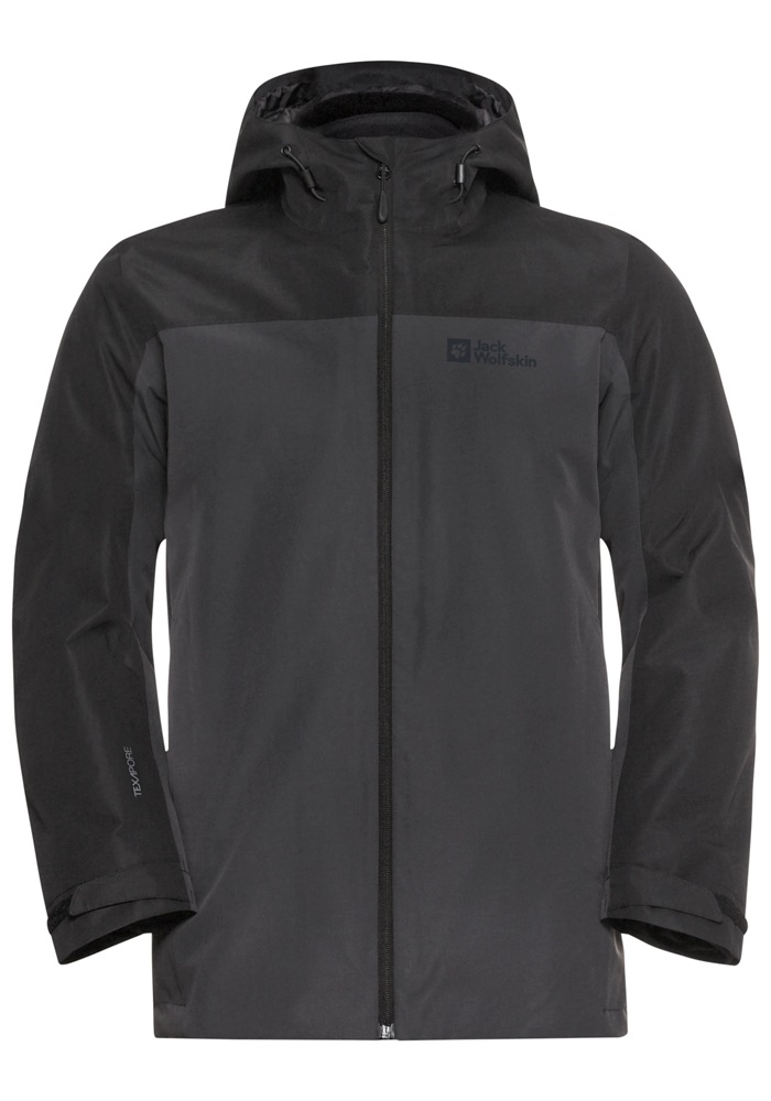 Jack Wolfskin 3-in-1-Funktionsjacke »TAUBENBERG 3IN1 JKT M«, mit Kapuze