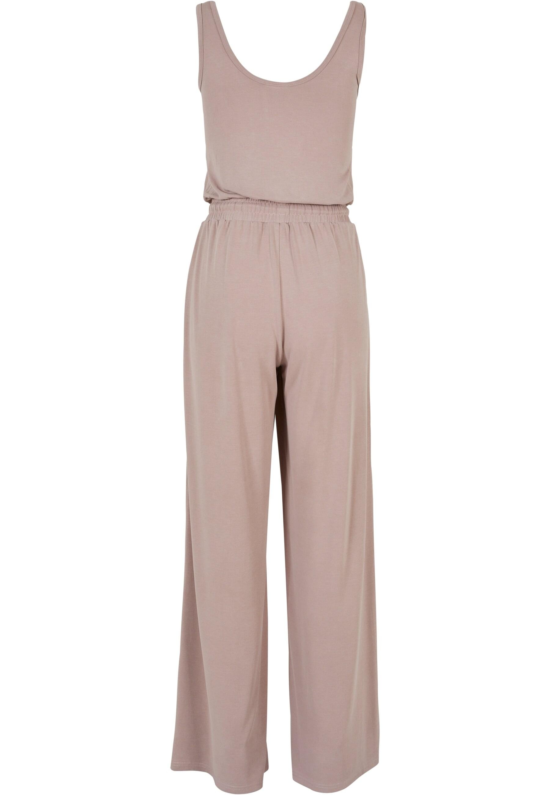 URBAN CLASSICS Jumpsuit »Urban Classics Damen Ladies Long Sleevless Modal Jumpsuit« 1 Stk.