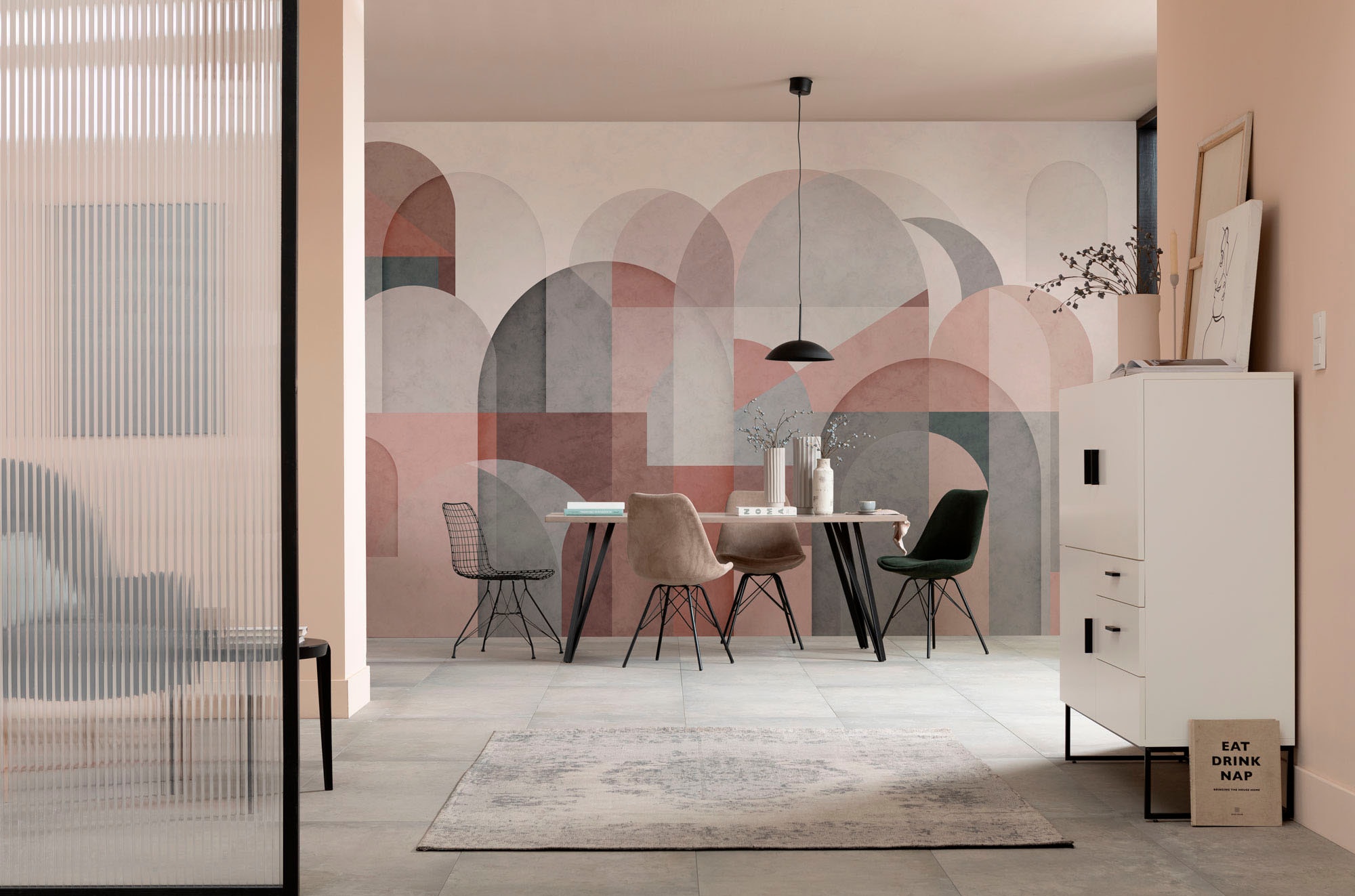 Komar Fototapete »Digitaldruck Vlies - Archway - Größe 400 x 250 cm«, bedruckt, Wohnzimmer, Schlafzimmer