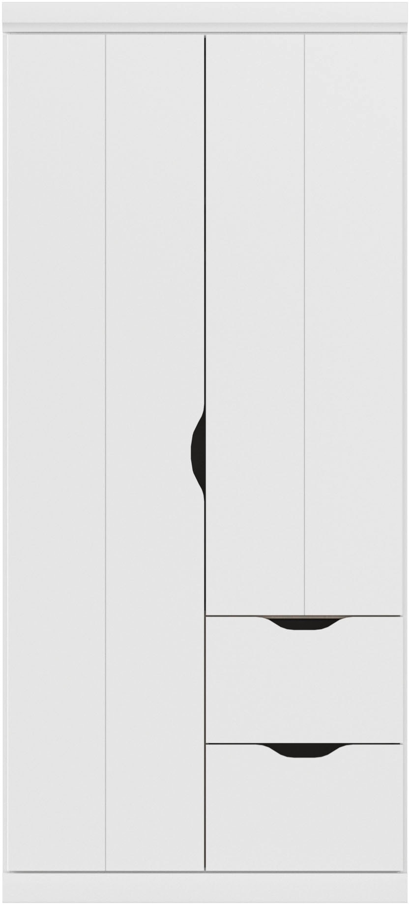 rauch Kleiderschrank »Marlene«, (in 3 verschiedenen Ausstattungen BASIC/CLASSIC/PREMIUM), in 3 Breiten 91/136/181 cm im Landhaus-Stil MADE IN GERMANY