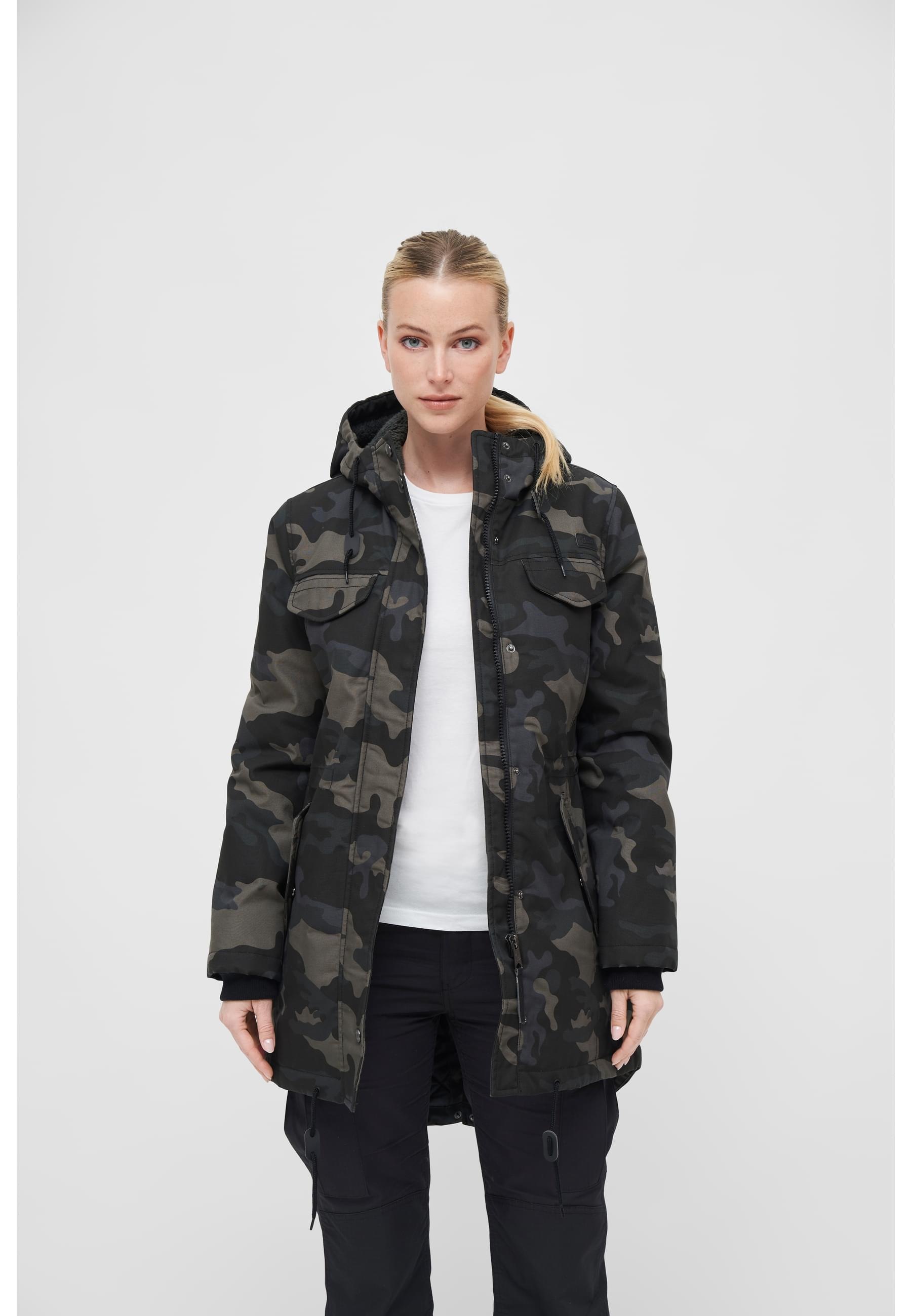 Brandit Parka »Brandit Damen Ladies Marsh Lake Parka« 1 Stk. tlg. mit Kapuze