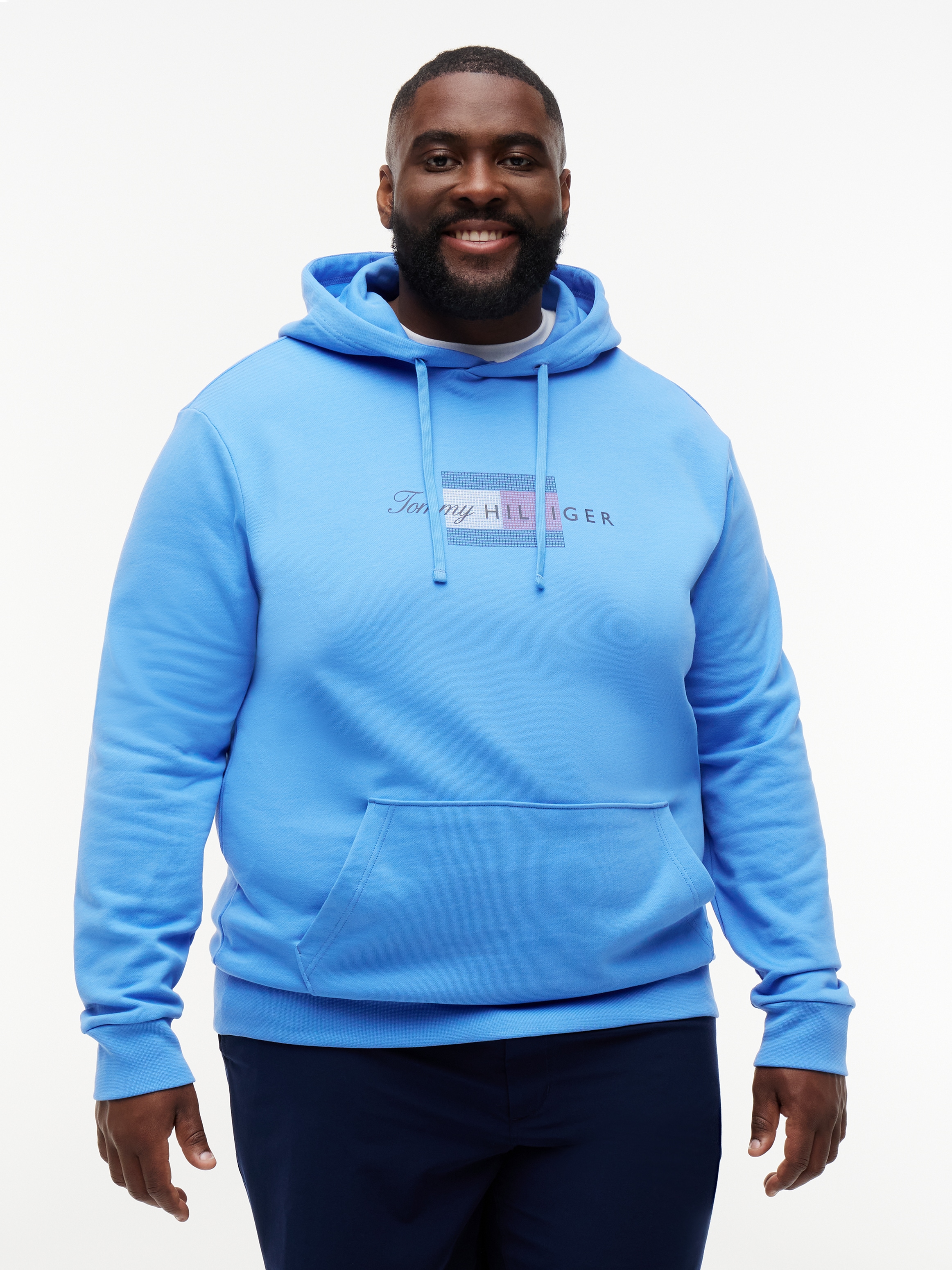 Tommy Hilfiger Big & Tall Hoodie »BT-SCRIPT FLAG«, Große Größen
