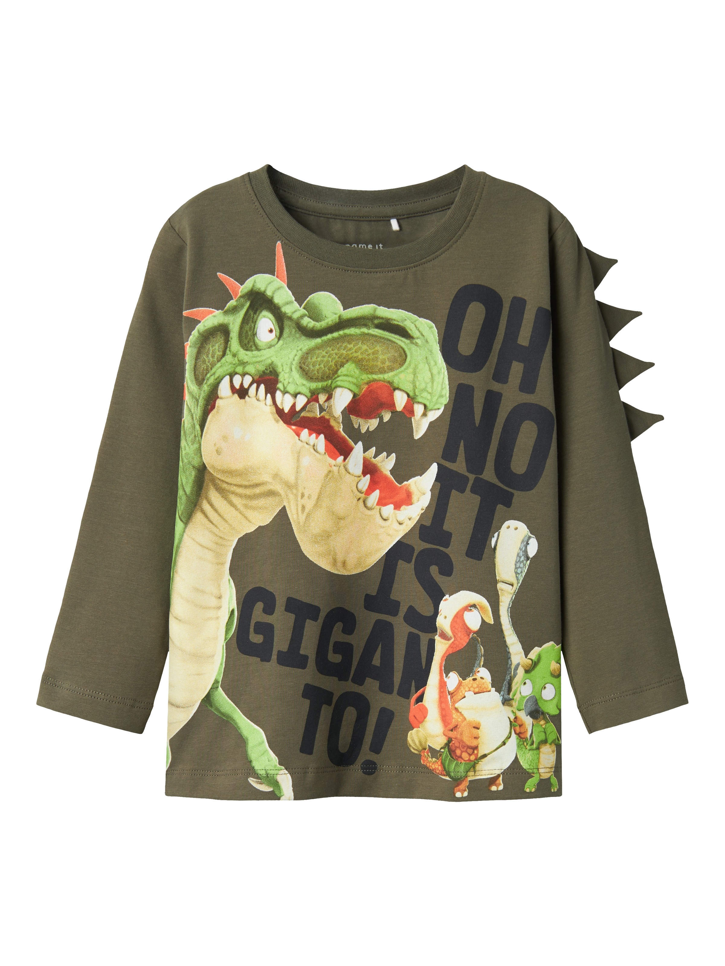 Name It Langarmshirt »NMMDOVID GIGANTO NREG LS TOP NOOS VDE«