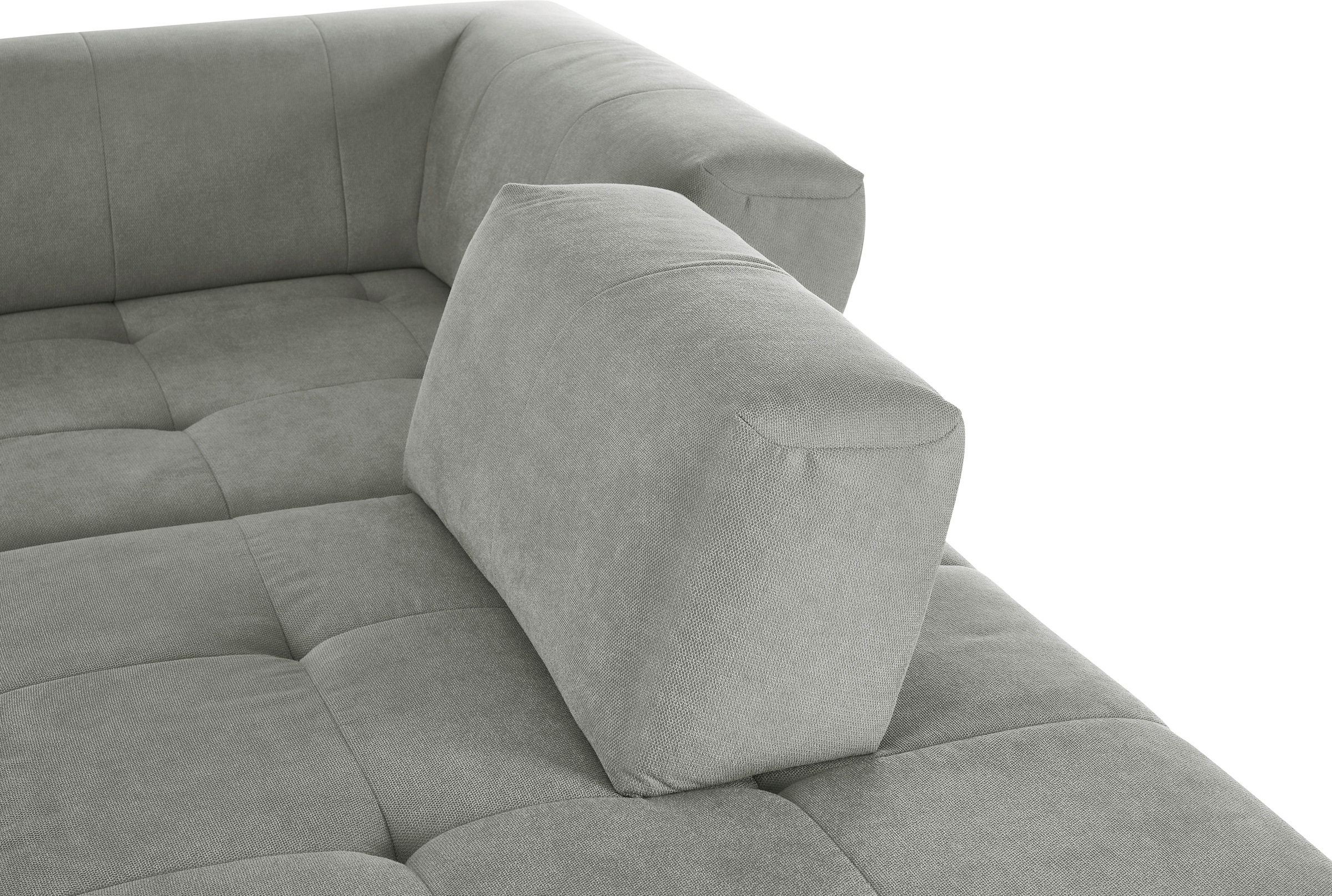 3C Candy Ecksofa »Yoshy Komfortsofa, bequem und modern, hochwertige Verarbeitungsdetails«, Zwei verschiedene Sitztiefen durch verstellbare Rückenlehne, L-Form