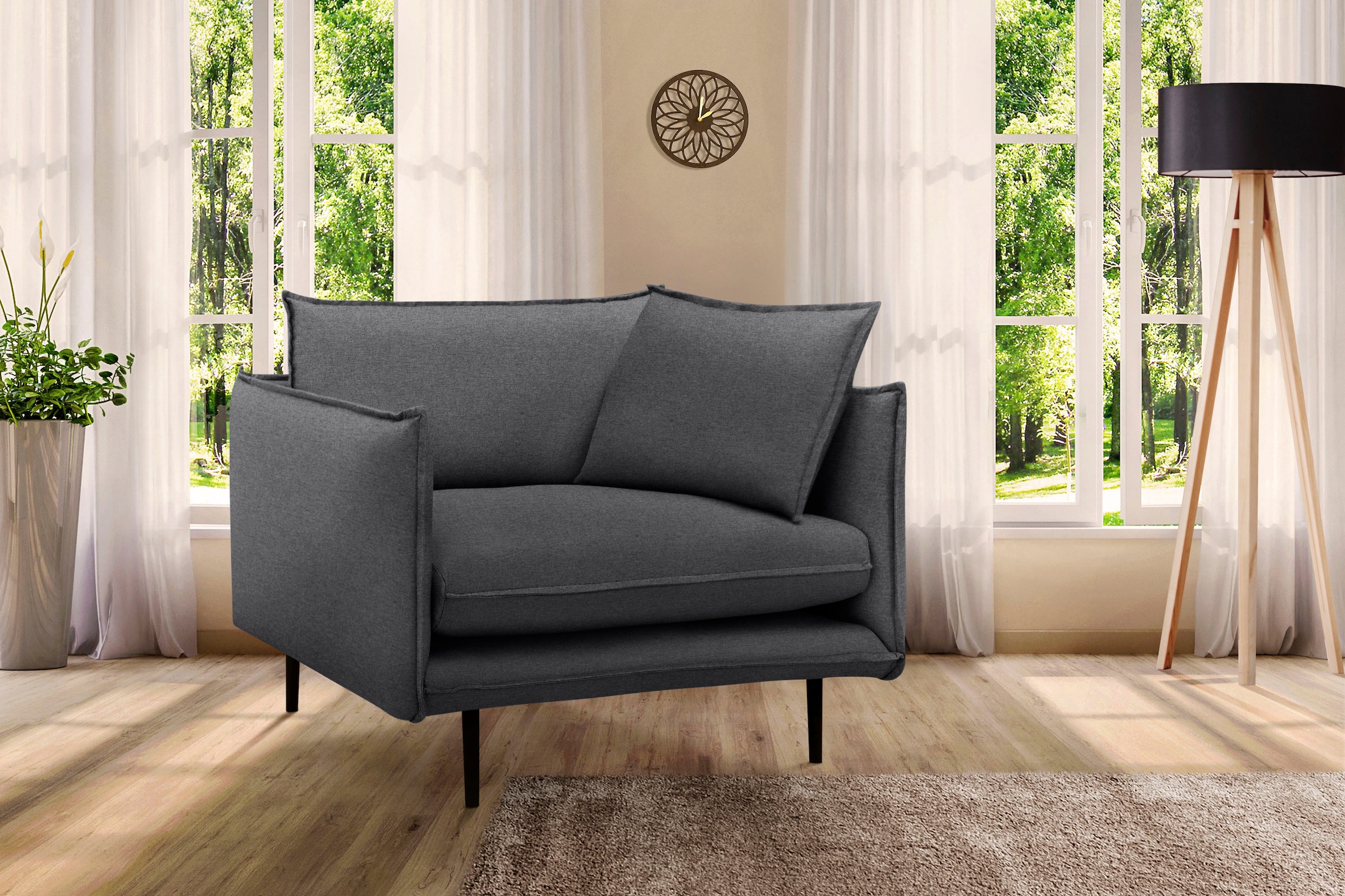 INOSIGN 1,5-Sitzer »Somba«, mit dickem Keder und eleganter Optik