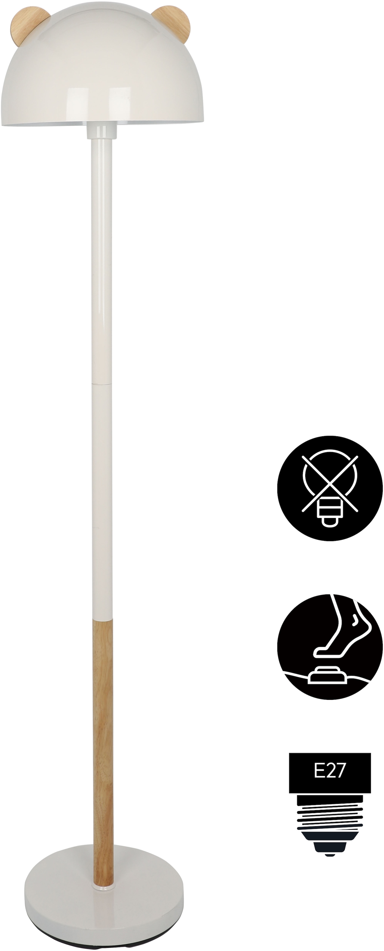 OTTO home Stehlampe »Alinn« E27 1 Stk. die ideale Kinderzimmerleuchte